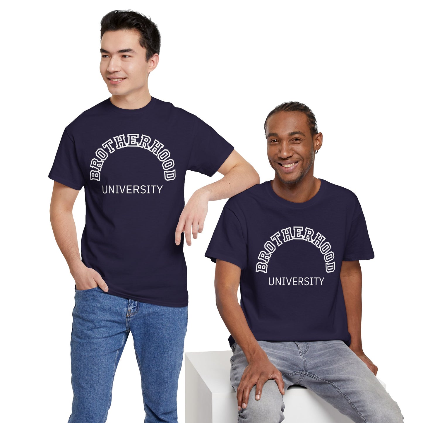 Brotherhood University Tee - Unique Gift for Brother & Pregnancy Announcement