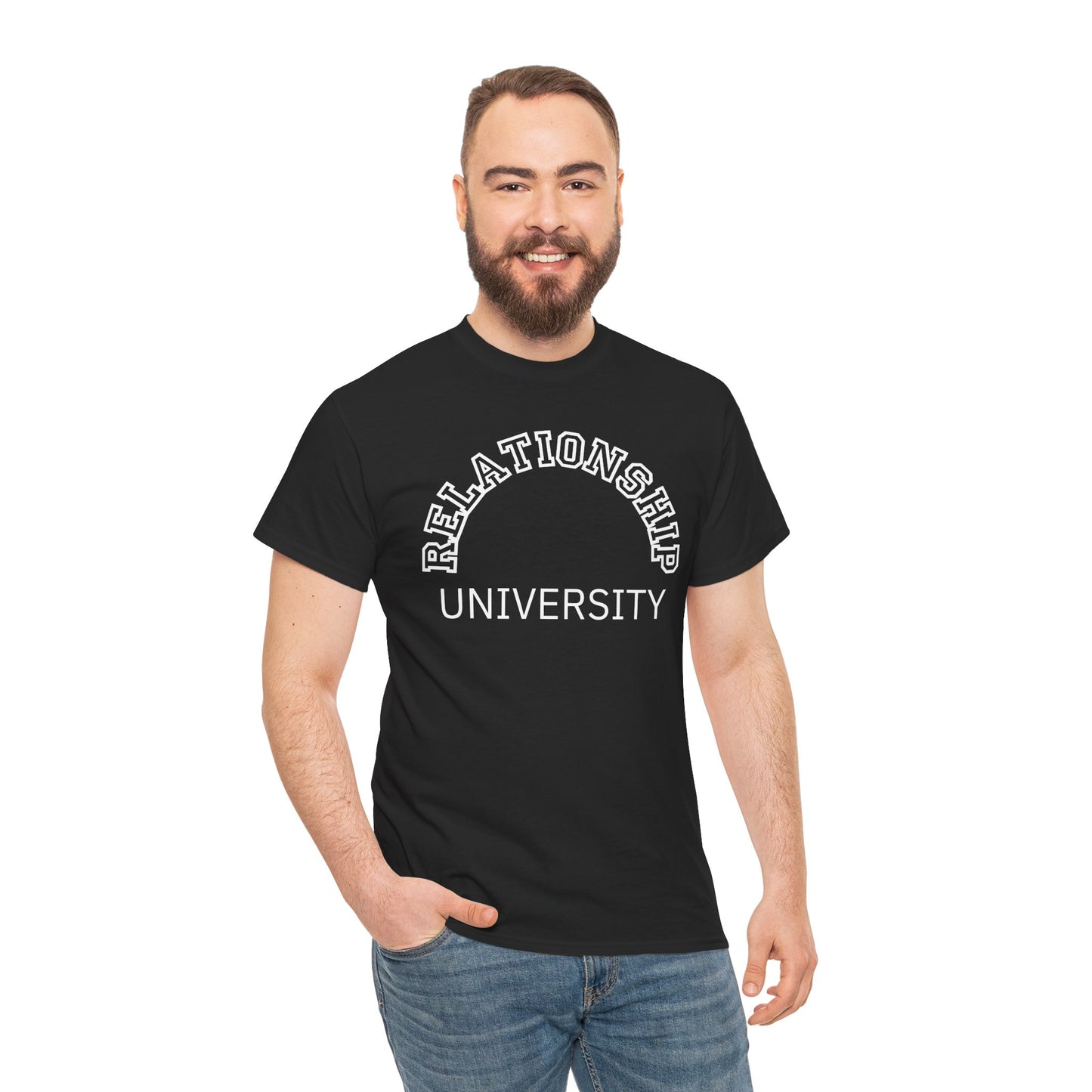 Relationship University Tee - Funny Unisex Cotton Shirt for Couples