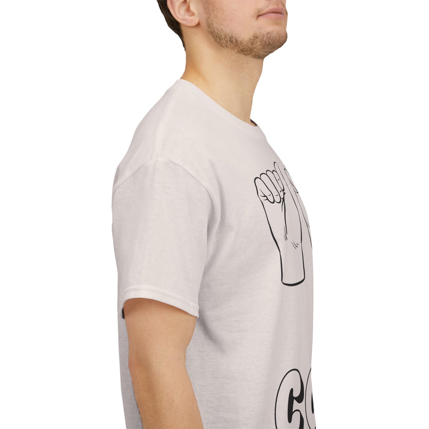ASL Is Cool, Cool Sign Language Tee, Unisex Cotton Shirt, Gift for ASL Lovers, Fun Casual Wear, Communication Awareness