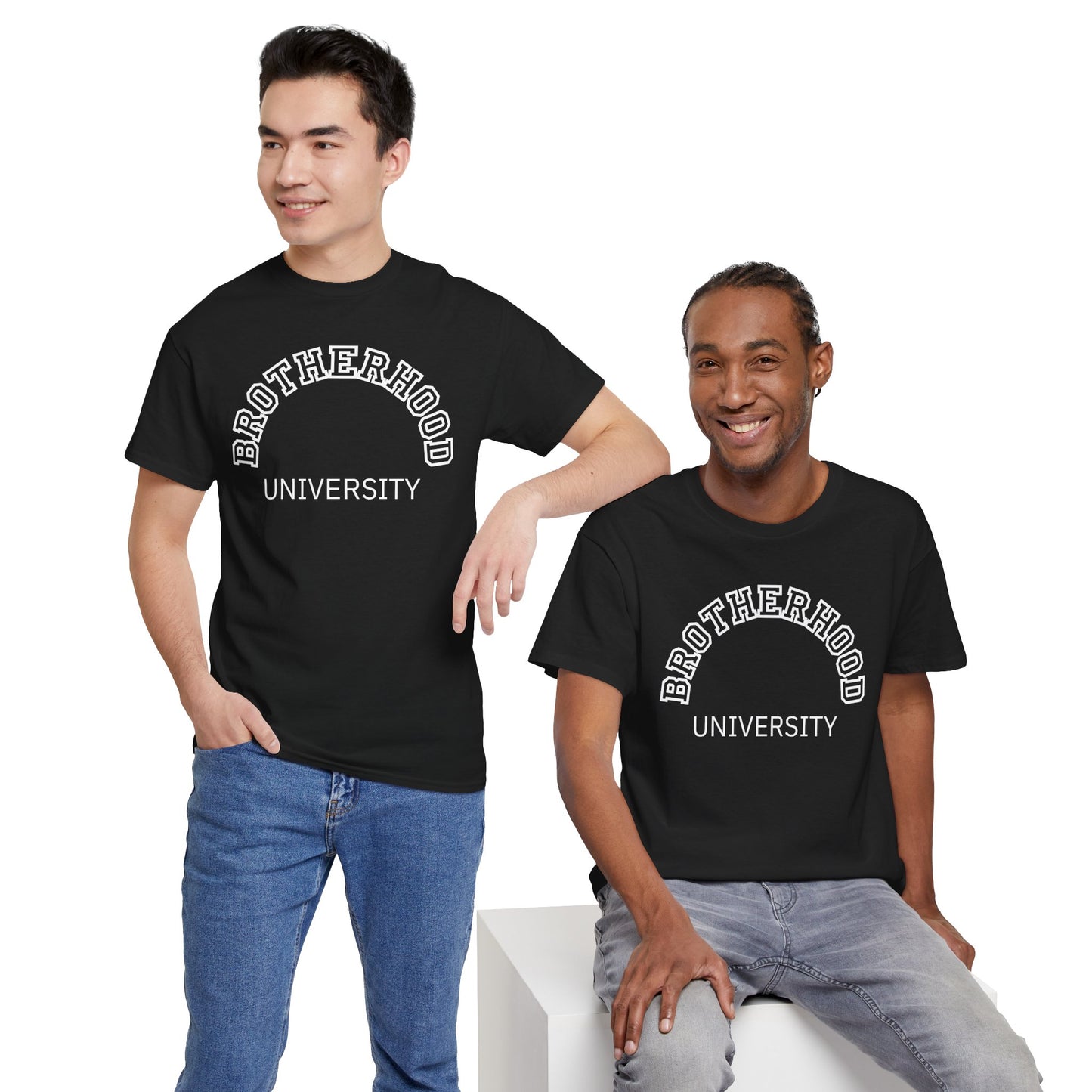 Brotherhood University Tee - Unique Gift for Brother & Pregnancy Announcement
