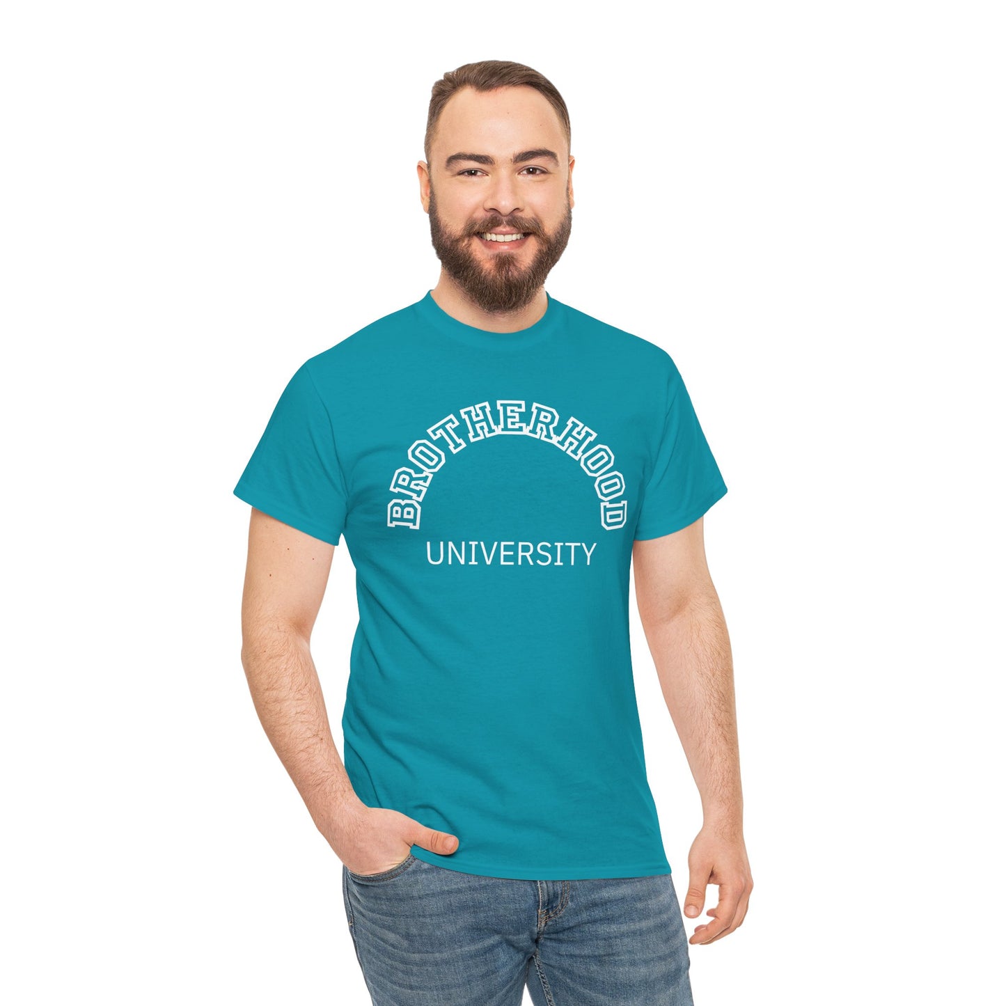 Brotherhood University Tee - Unique Gift for Brother & Pregnancy Announcement