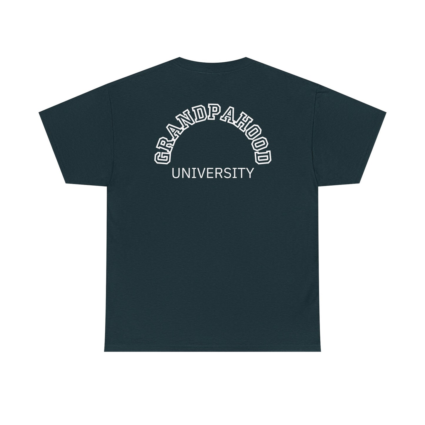 Grandpahood University T-Shirt Gift Announcement Pregnancy Grandpa Tee