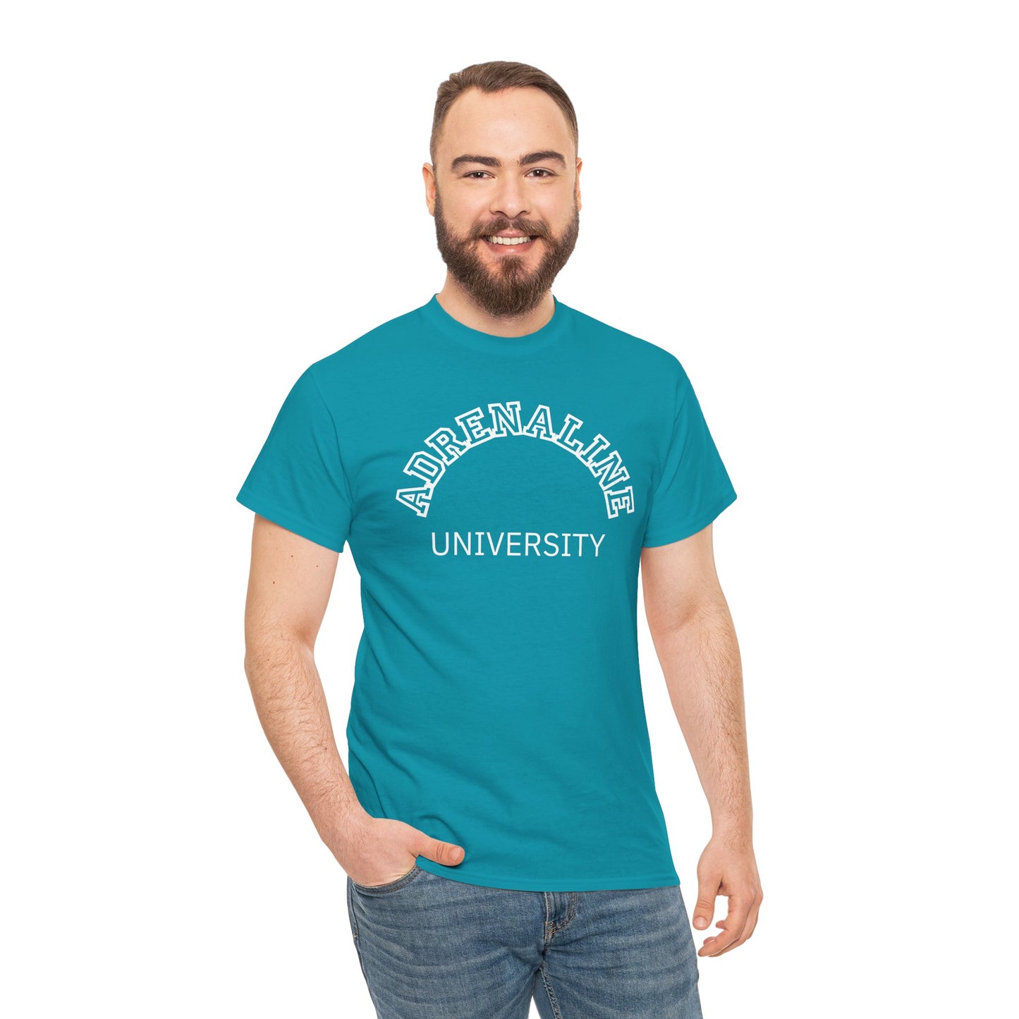 Adrenaline University Tee - Unisex T-Shirt for Adrenaline Seekers and Junkies