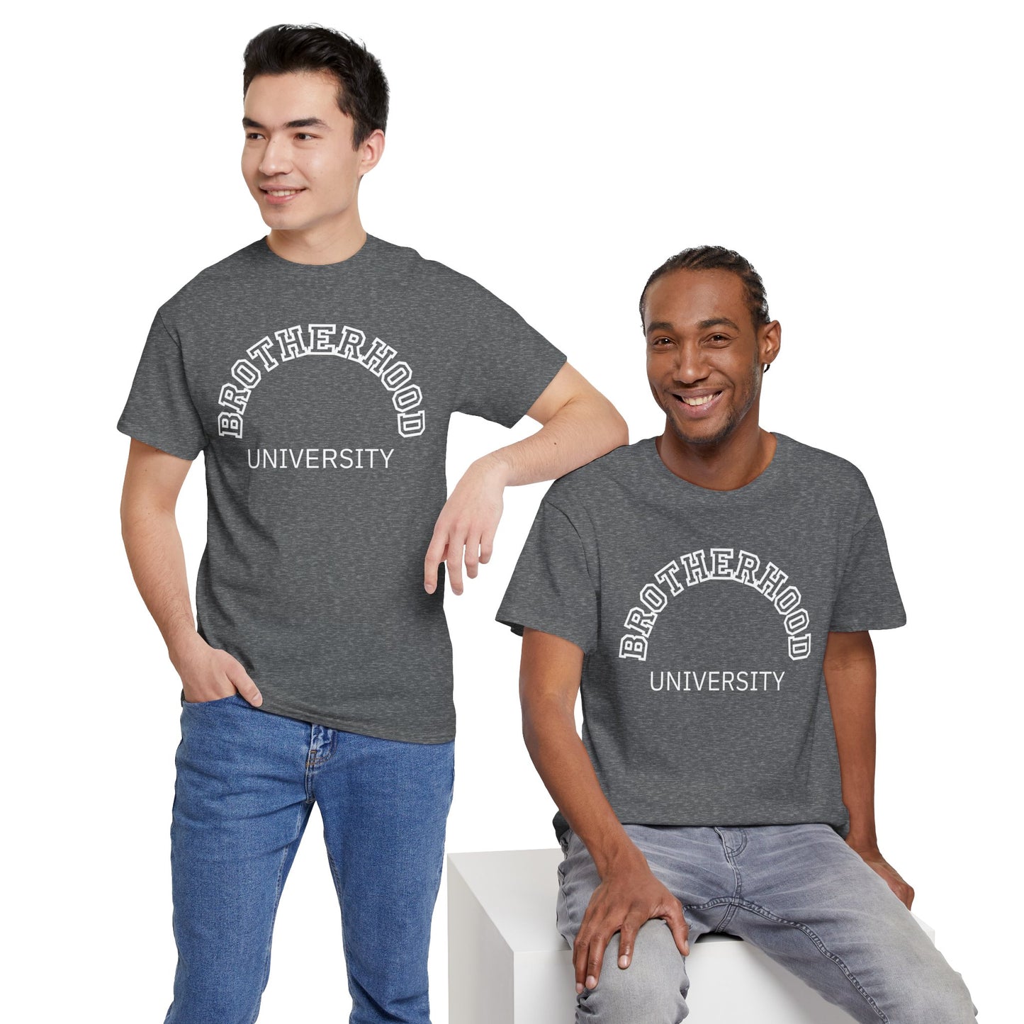 Brotherhood University Tee - Unique Gift for Brother & Pregnancy Announcement