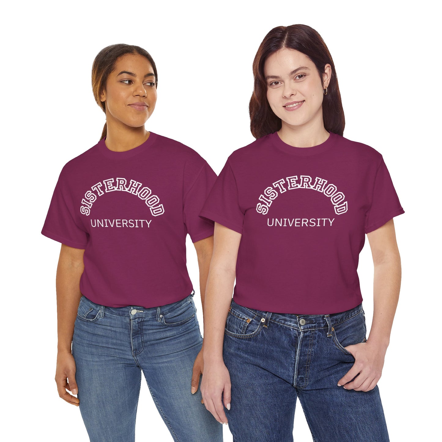 Sisterhood University Unisex Tee - Unique Gift for Sisters