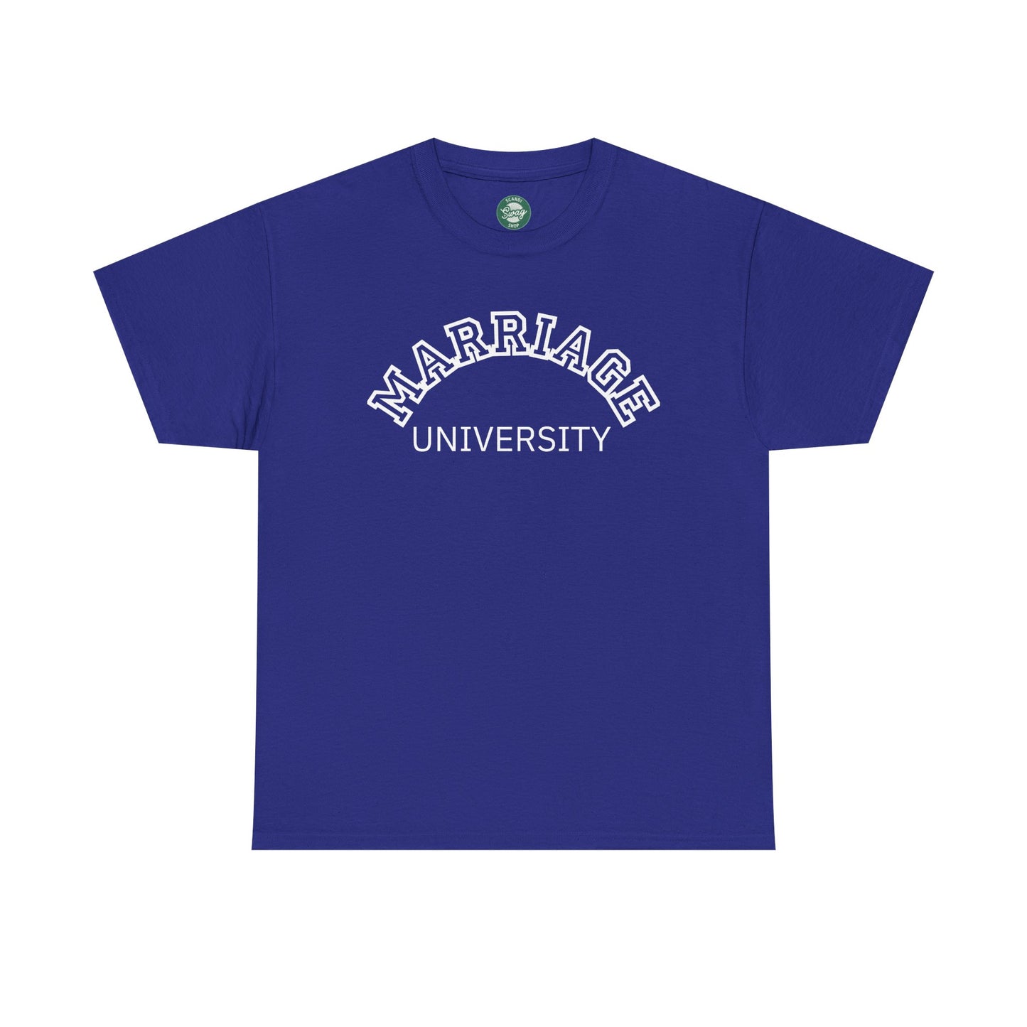 Marriage University Tee - Funny Unisex Cotton Shirt for Couples