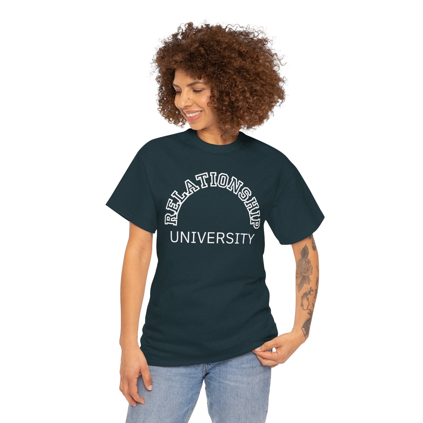 Relationship University Tee - Funny Unisex Cotton Shirt for Couples