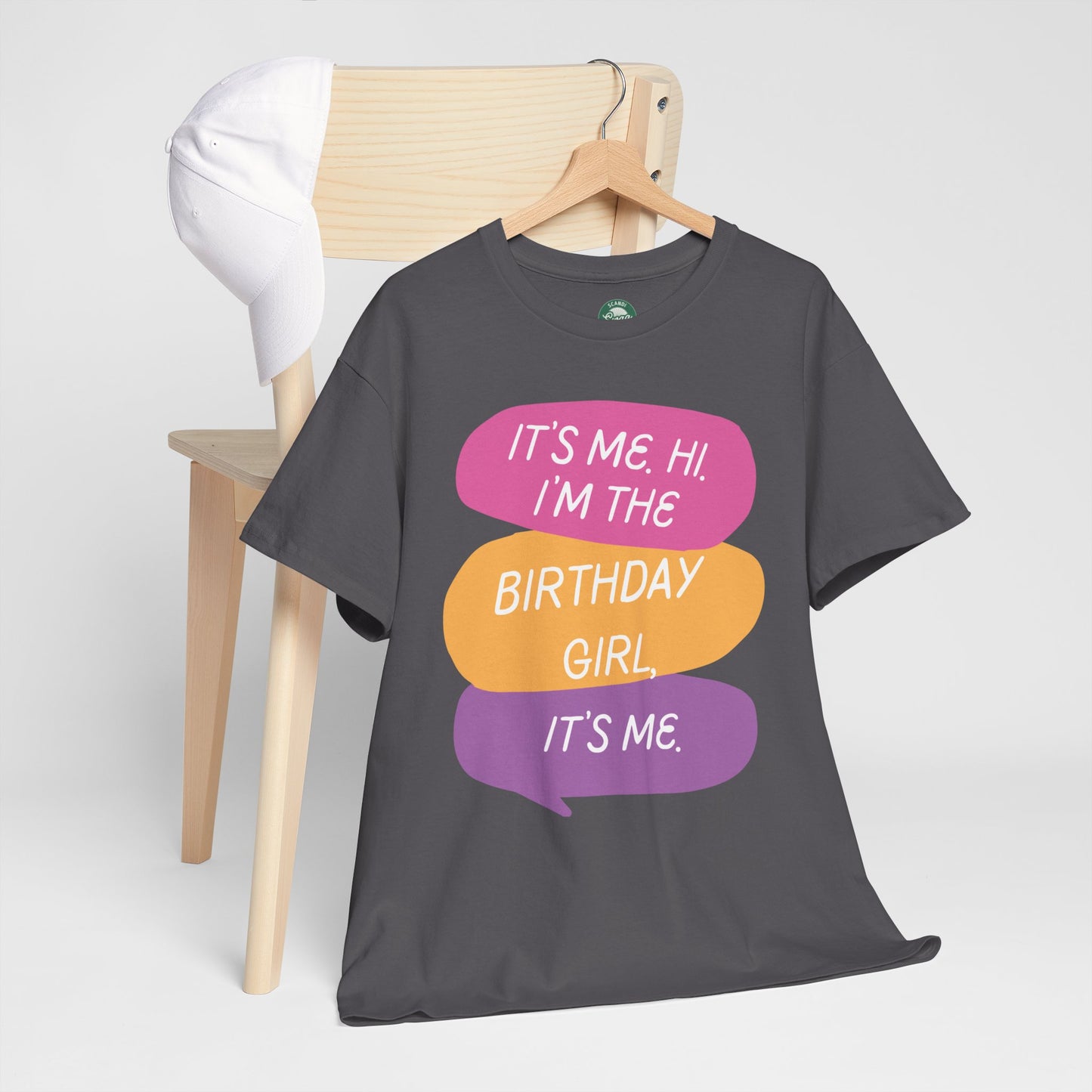 Birthday Girl Unisex Tee - It's Me Hi I'm the Birthday Girl, It's Me Funny T-Shirt