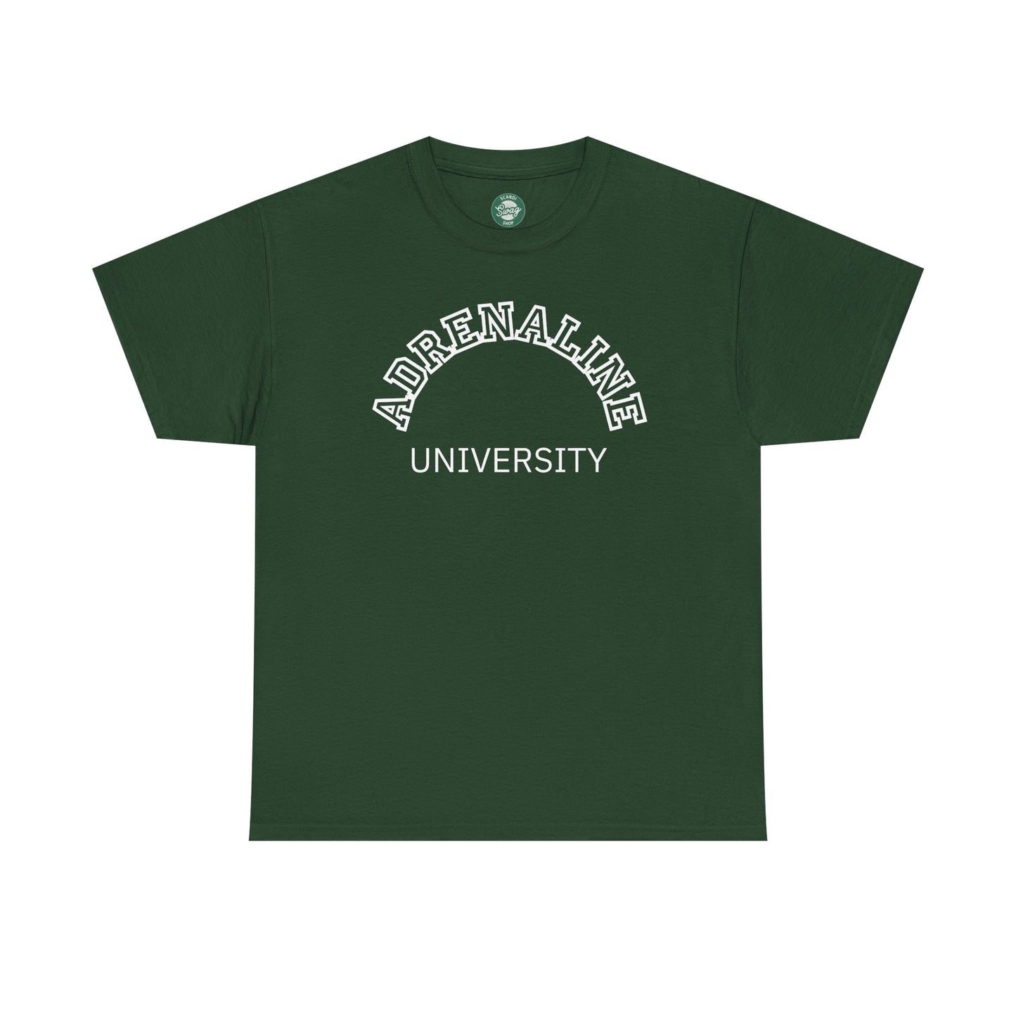 Adrenaline University Tee - Unisex T-Shirt for Adrenaline Seekers and Junkies