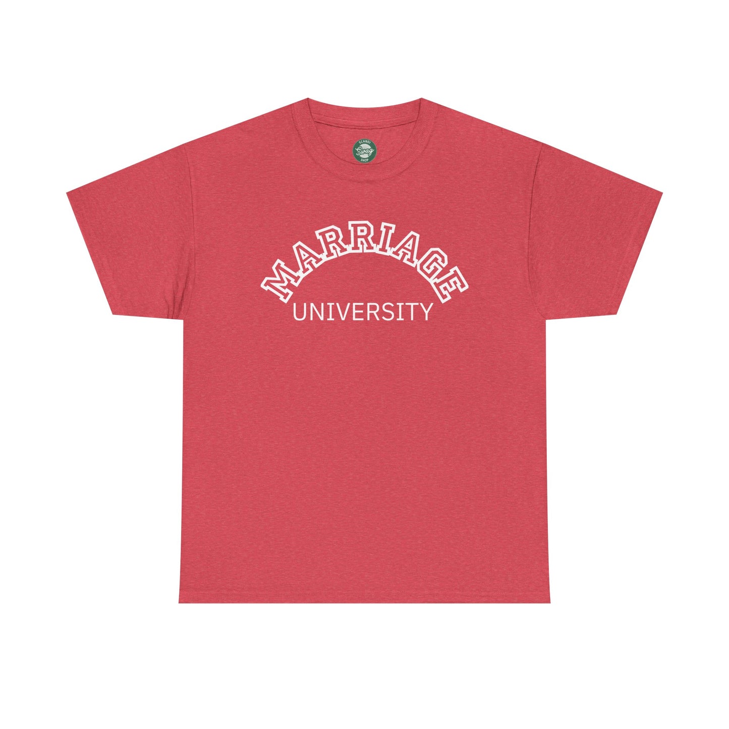 Marriage University Tee - Funny Unisex Cotton Shirt for Couples