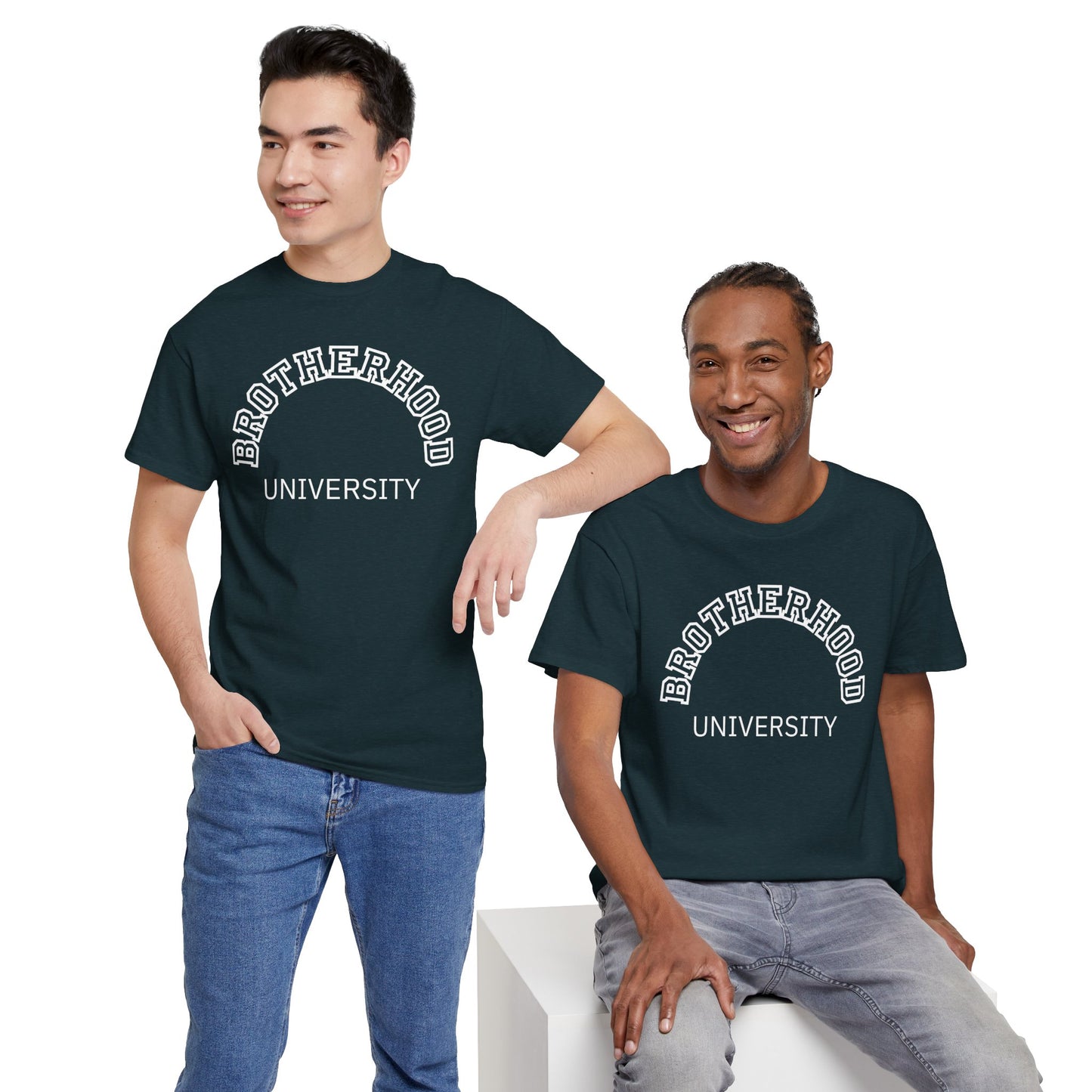 Brotherhood University Tee - Unique Gift for Brother & Pregnancy Announcement