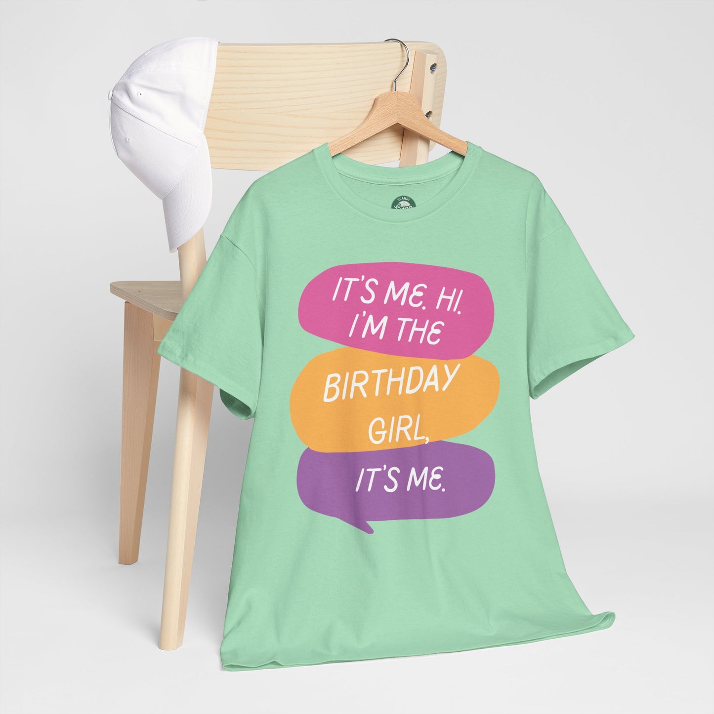 Birthday Girl Unisex Tee - It's Me Hi I'm the Birthday Girl, It's Me Funny T-Shirt