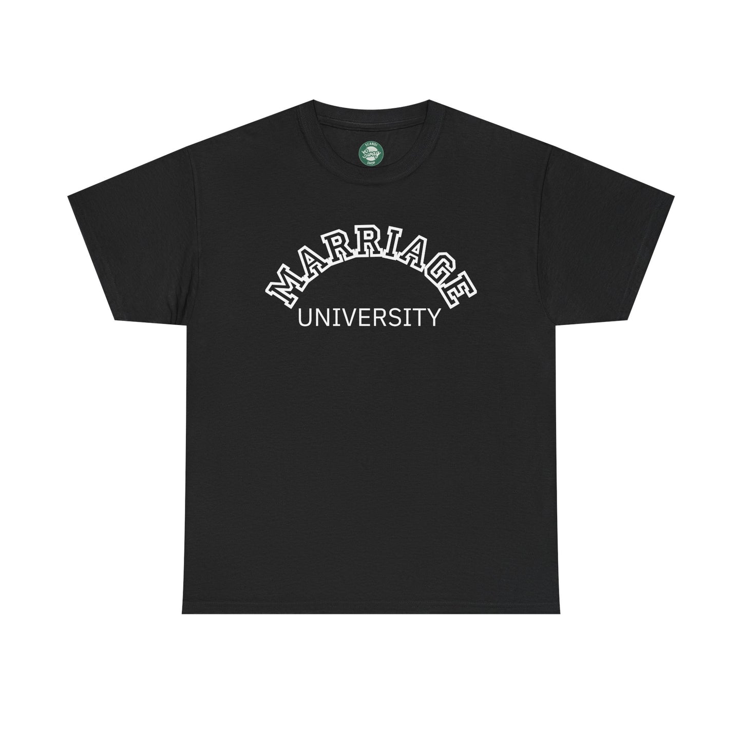 Marriage University Tee - Funny Unisex Cotton Shirt for Couples