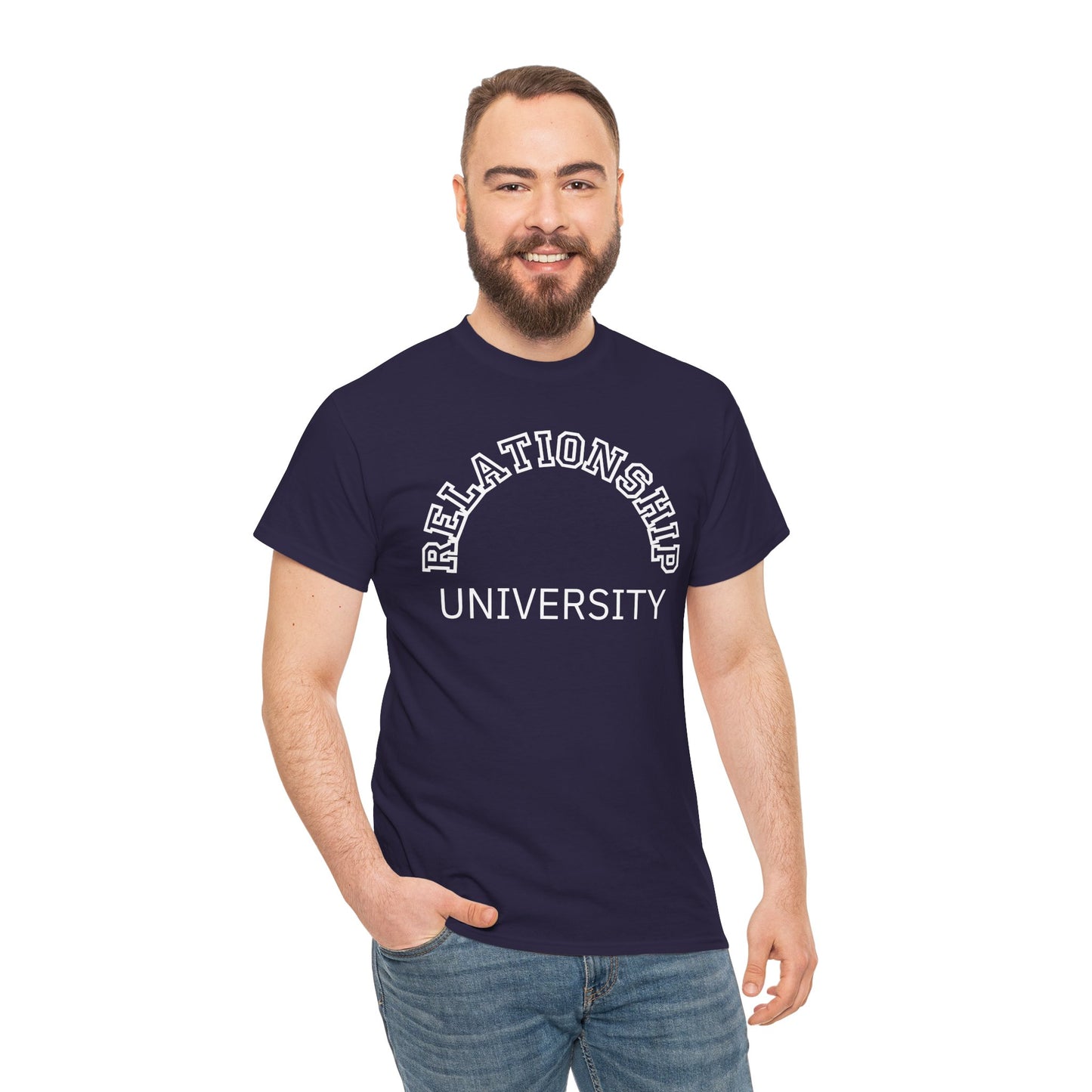 Relationship University Tee - Funny Unisex Cotton Shirt for Couples