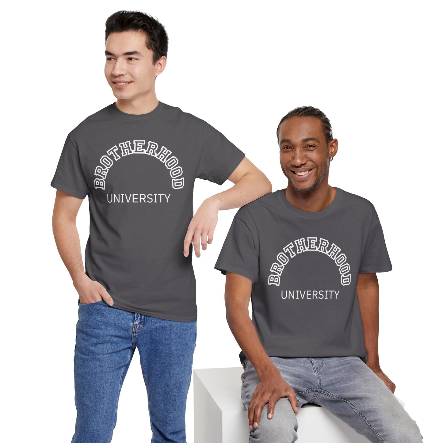 Brotherhood University Tee - Unique Gift for Brother & Pregnancy Announcement