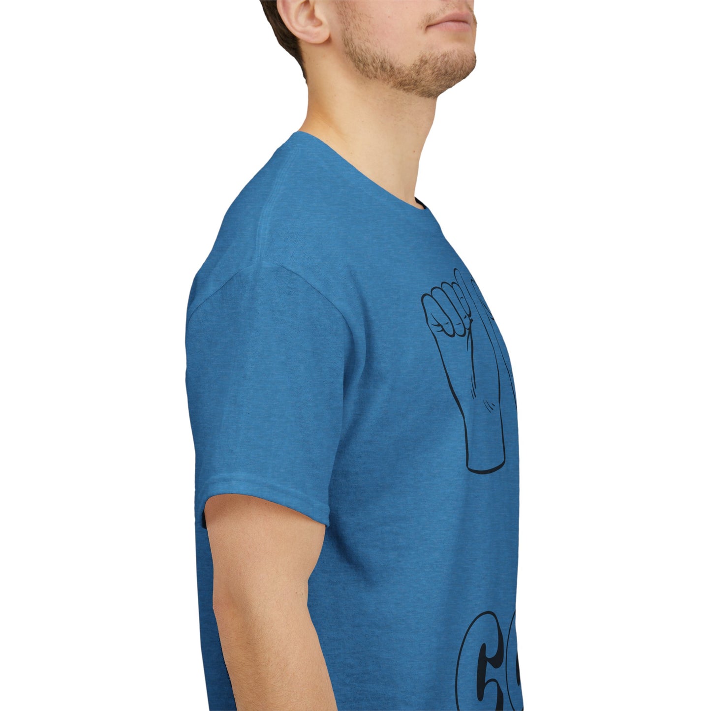 ASL Is Cool, Cool Sign Language Tee, Unisex Cotton Shirt, Gift for ASL Lovers, Fun Casual Wear, Communication Awareness