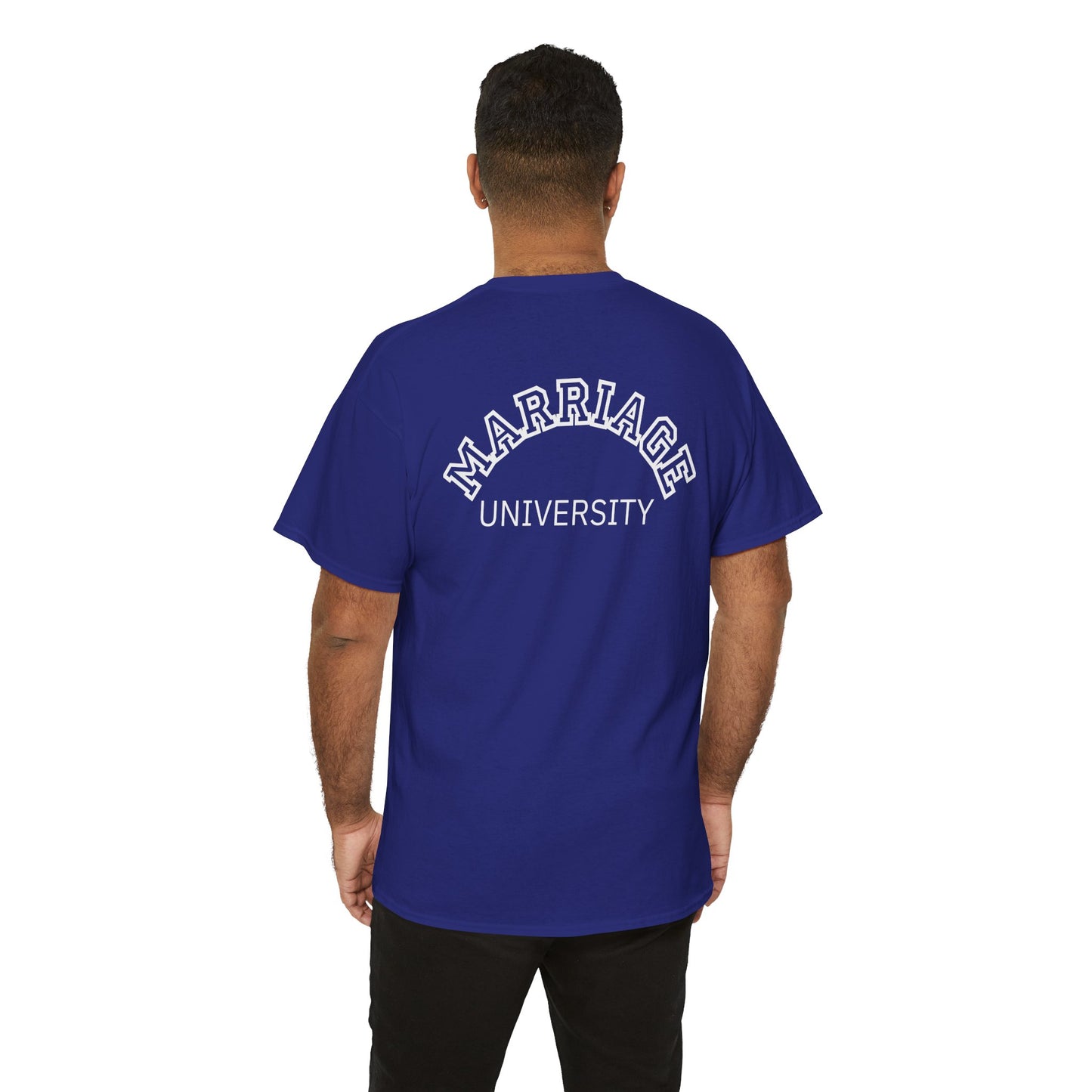 Marriage University Tee - Funny Unisex Cotton Shirt for Couples
