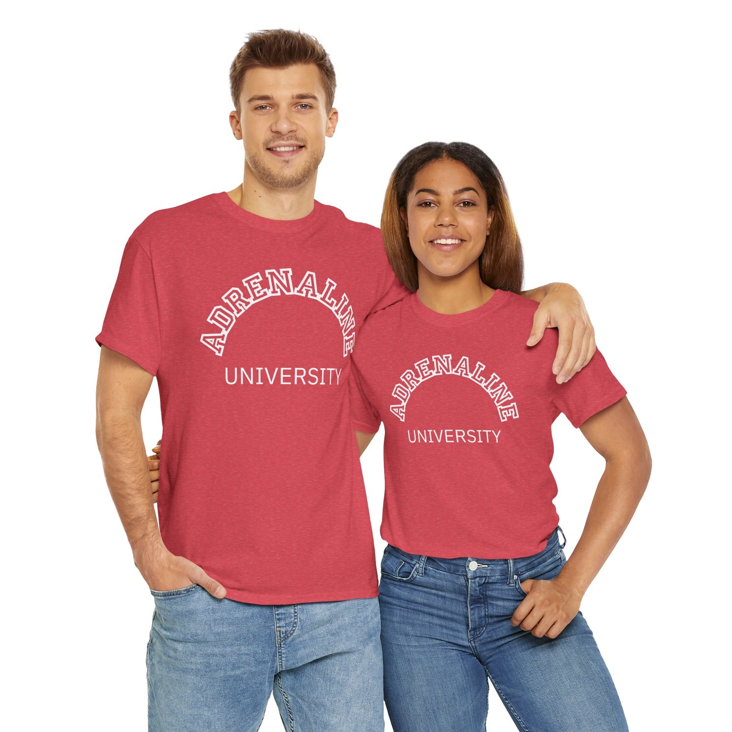 Adrenaline University Tee - Unisex T-Shirt for Adrenaline Seekers and Junkies