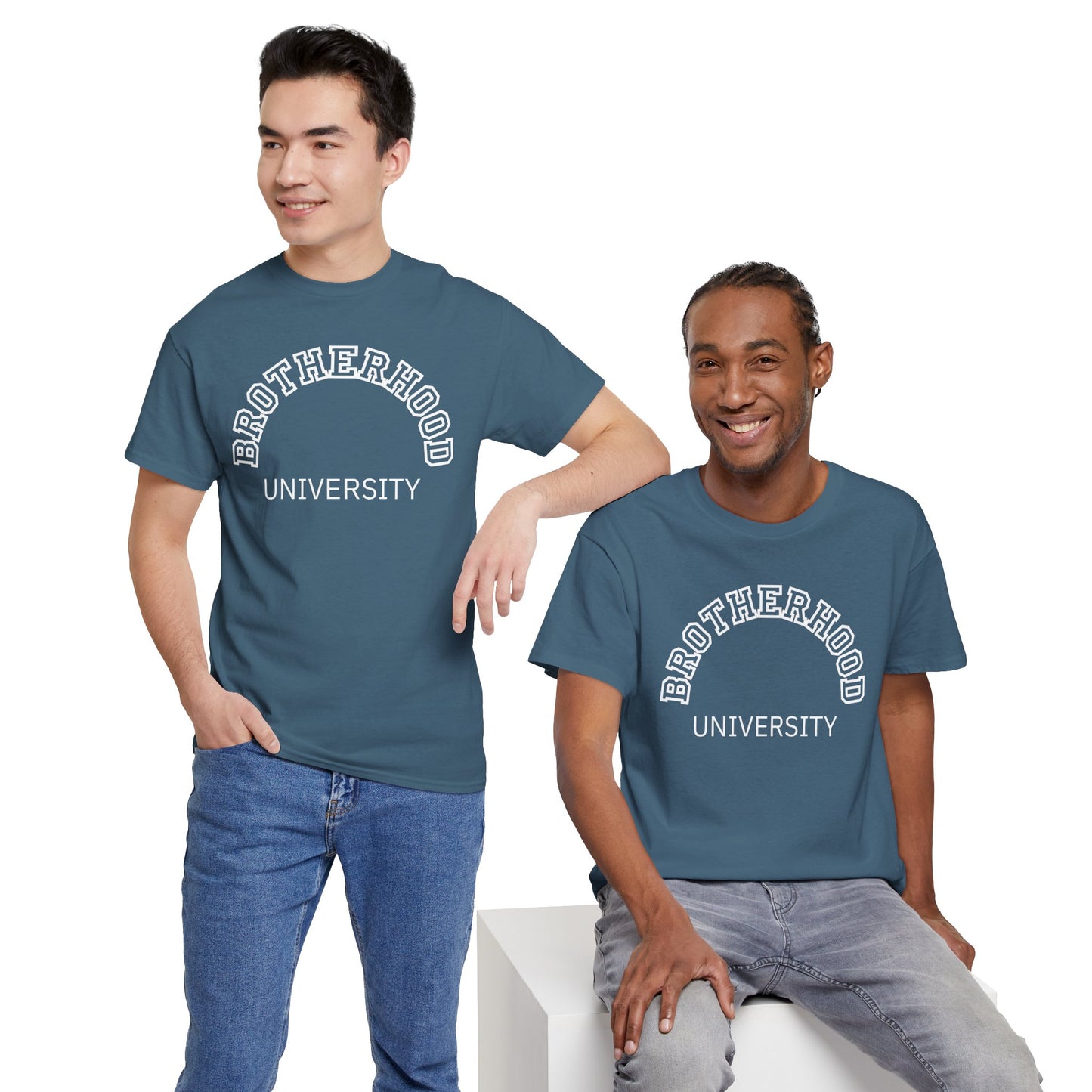 Brotherhood University Tee - Unique Gift for Brother & Pregnancy Announcement