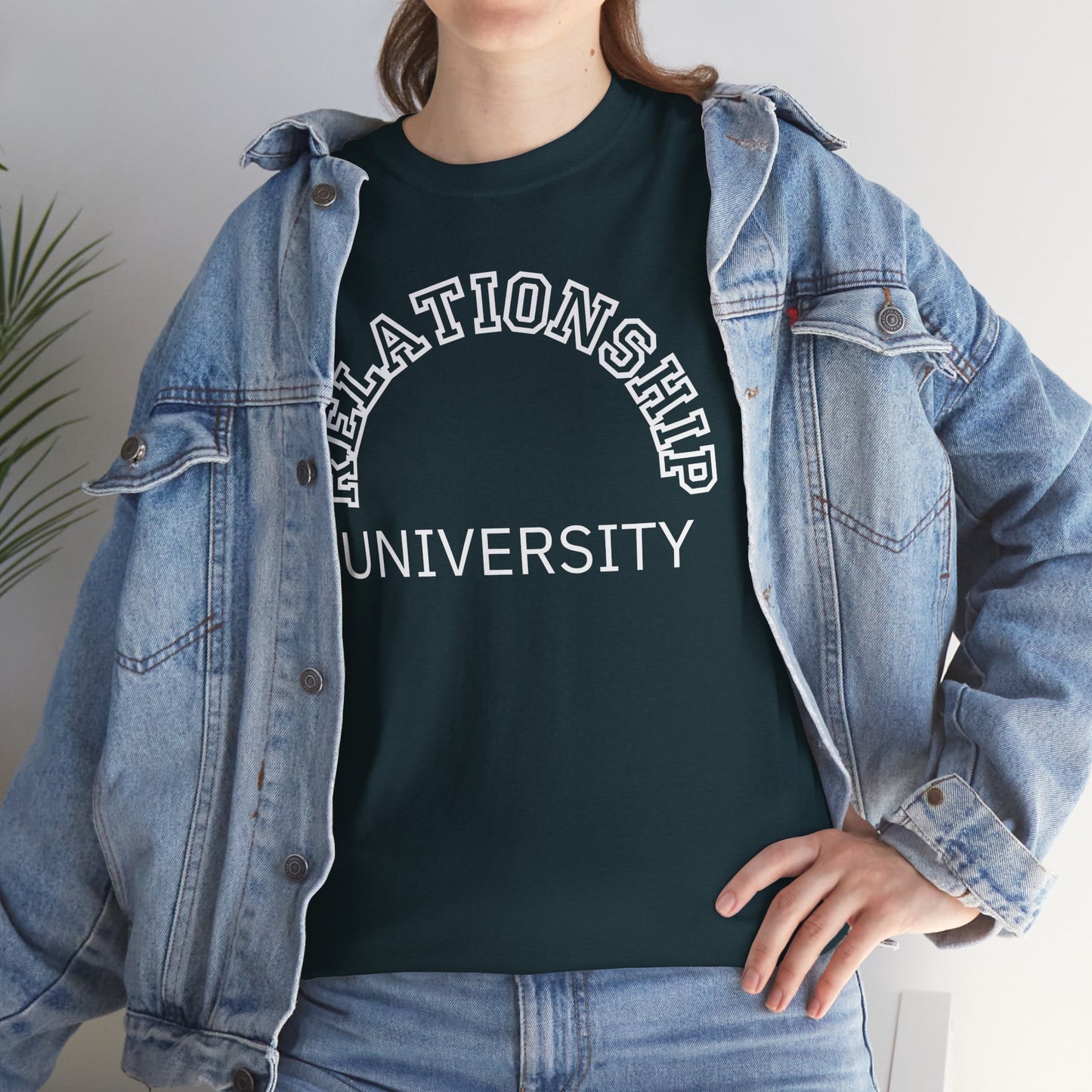 Relationship University Tee - Funny Unisex Cotton Shirt for Couples