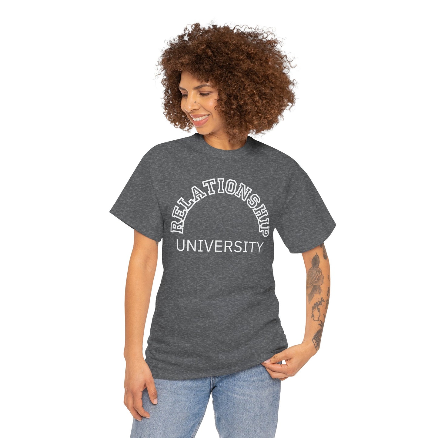 Relationship University Tee - Funny Unisex Cotton Shirt for Couples