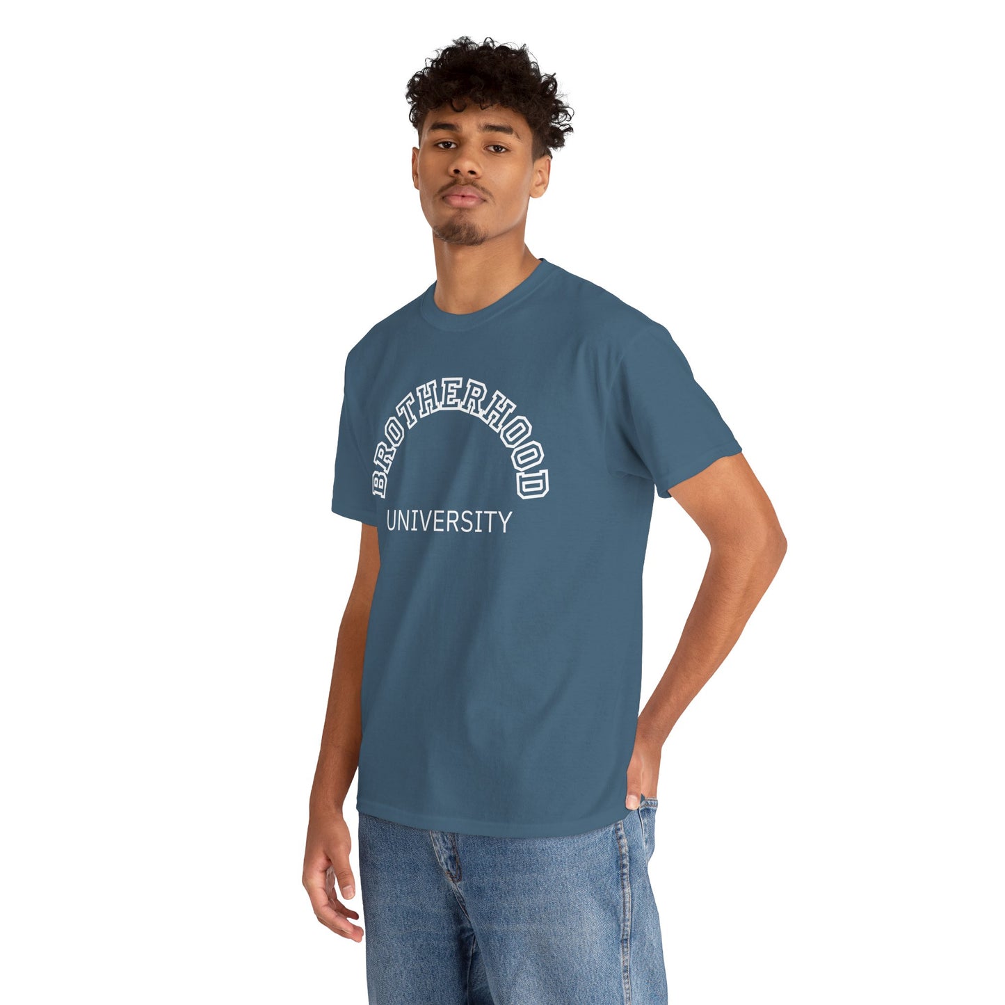 Brotherhood University Tee - Unique Gift for Brother & Pregnancy Announcement