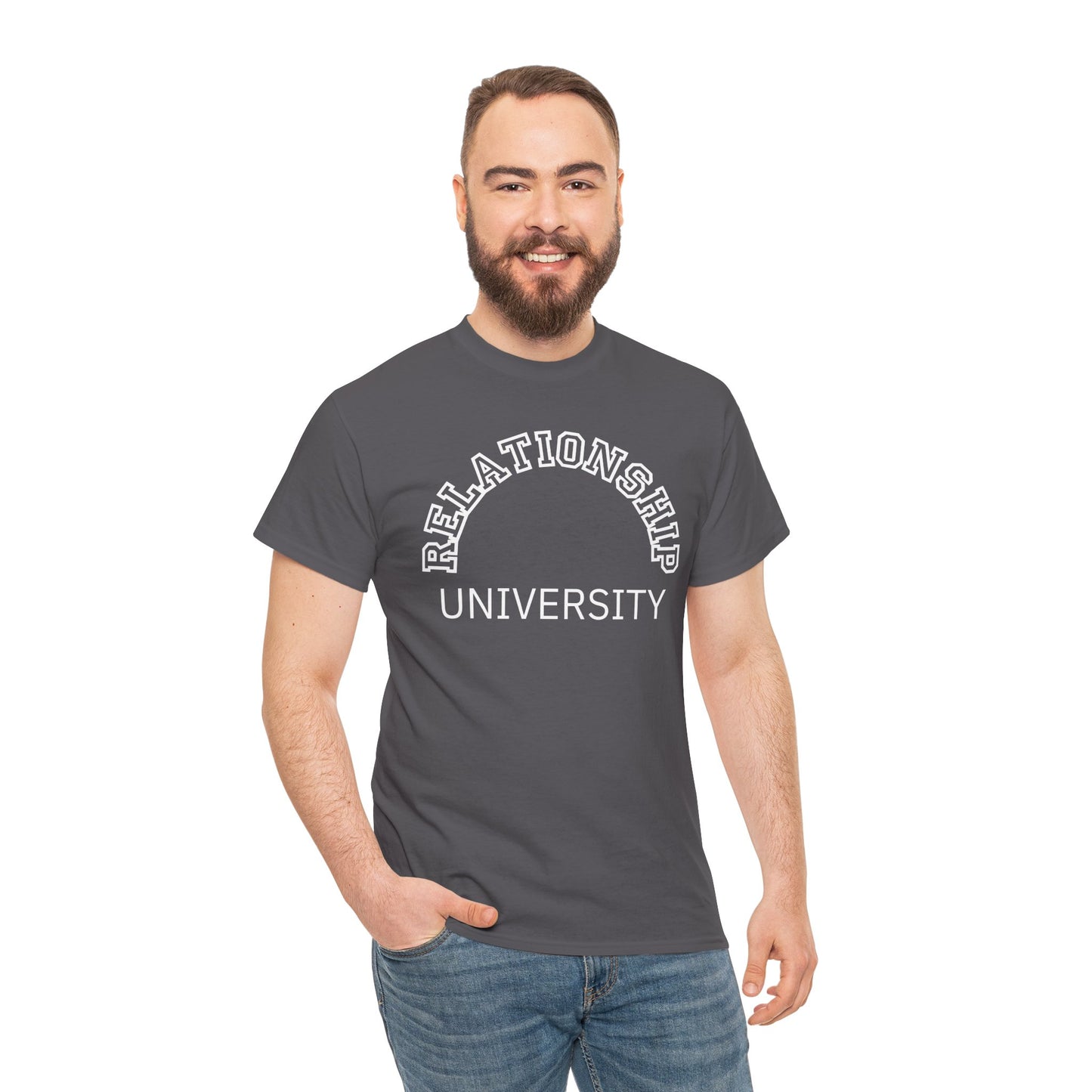 Relationship University Tee - Funny Unisex Cotton Shirt for Couples