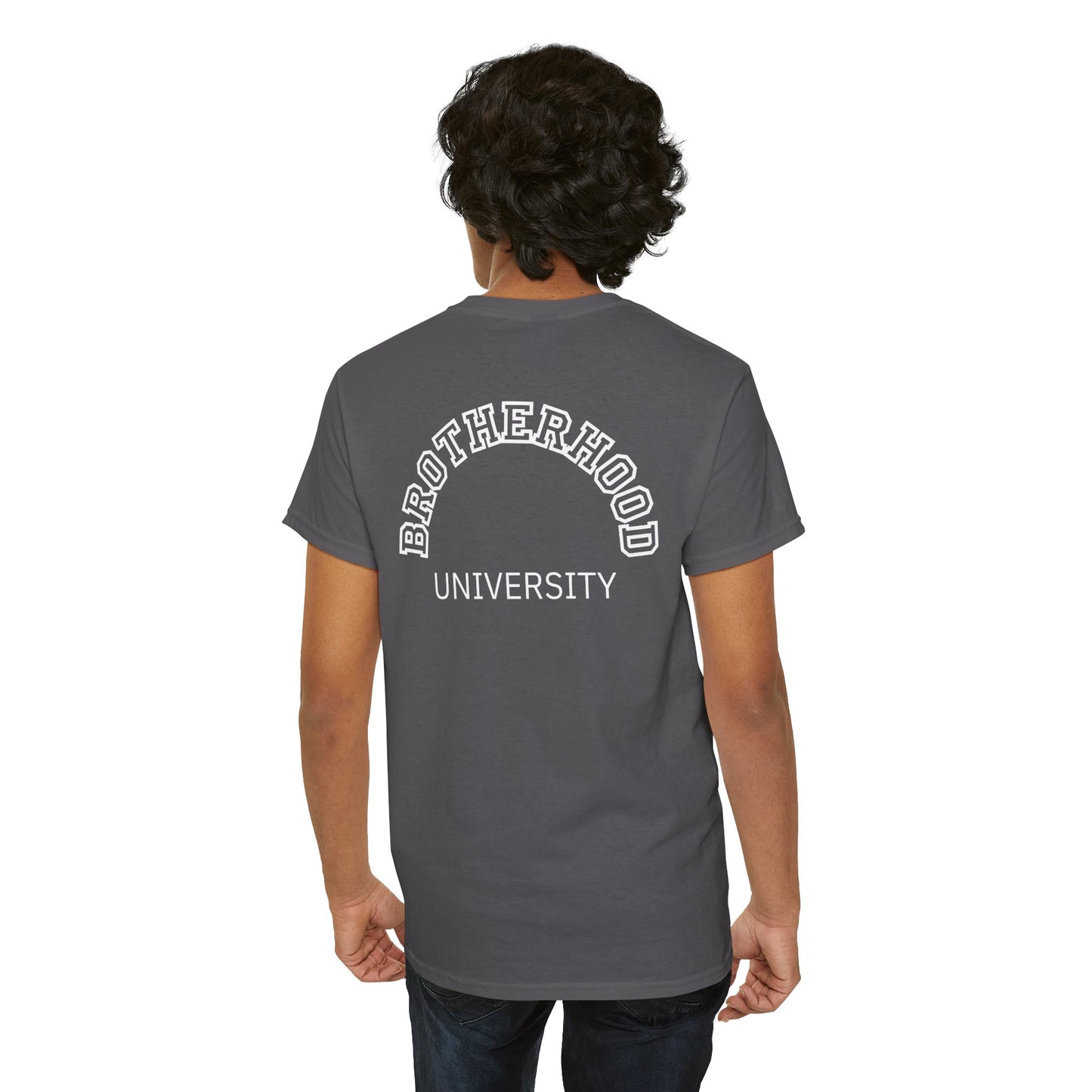Brotherhood University Tee - Unique Gift for Brother & Pregnancy Announcement
