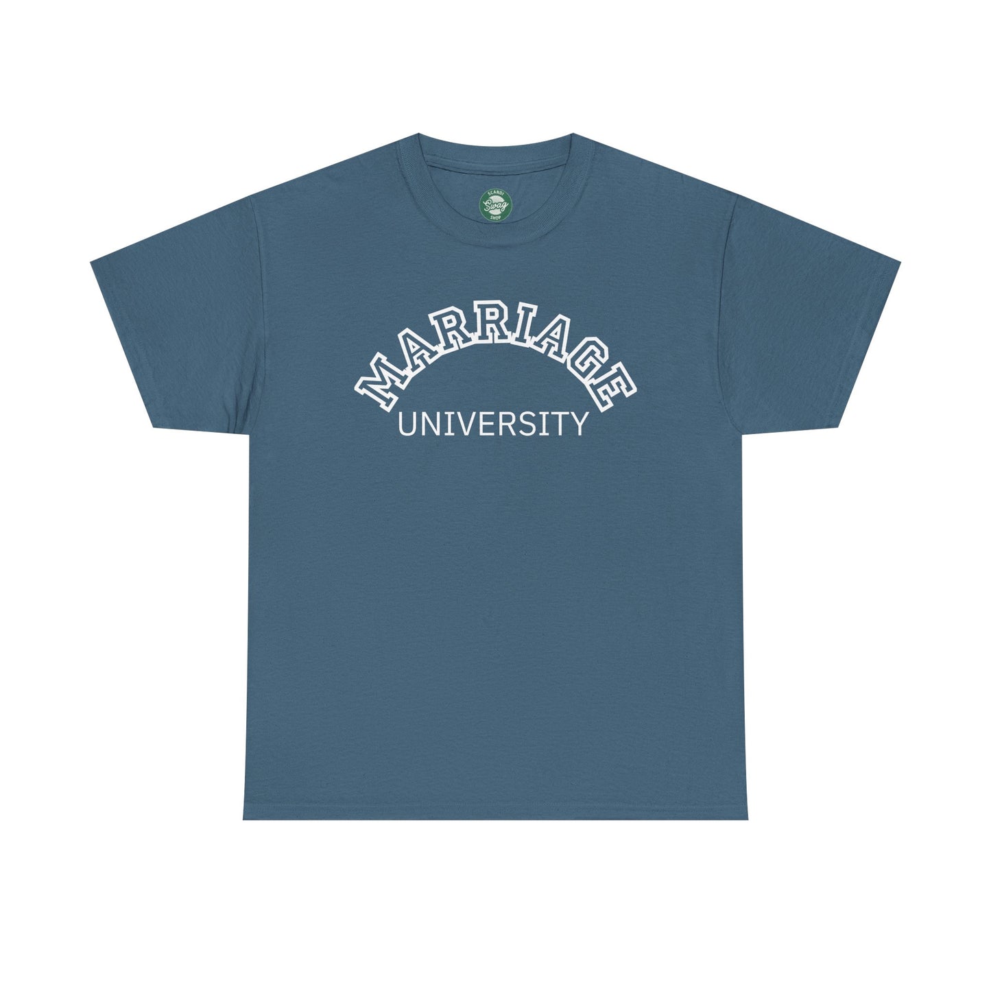 Marriage University Tee - Funny Unisex Cotton Shirt for Couples