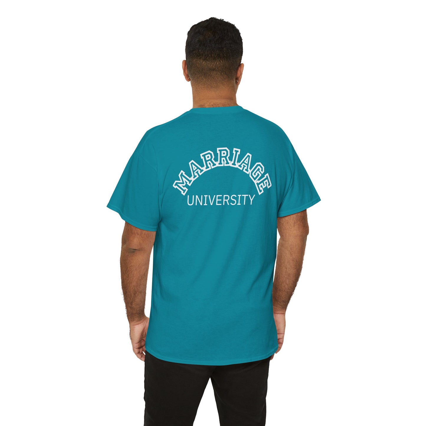 Marriage University Tee - Funny Unisex Cotton Shirt for Couples