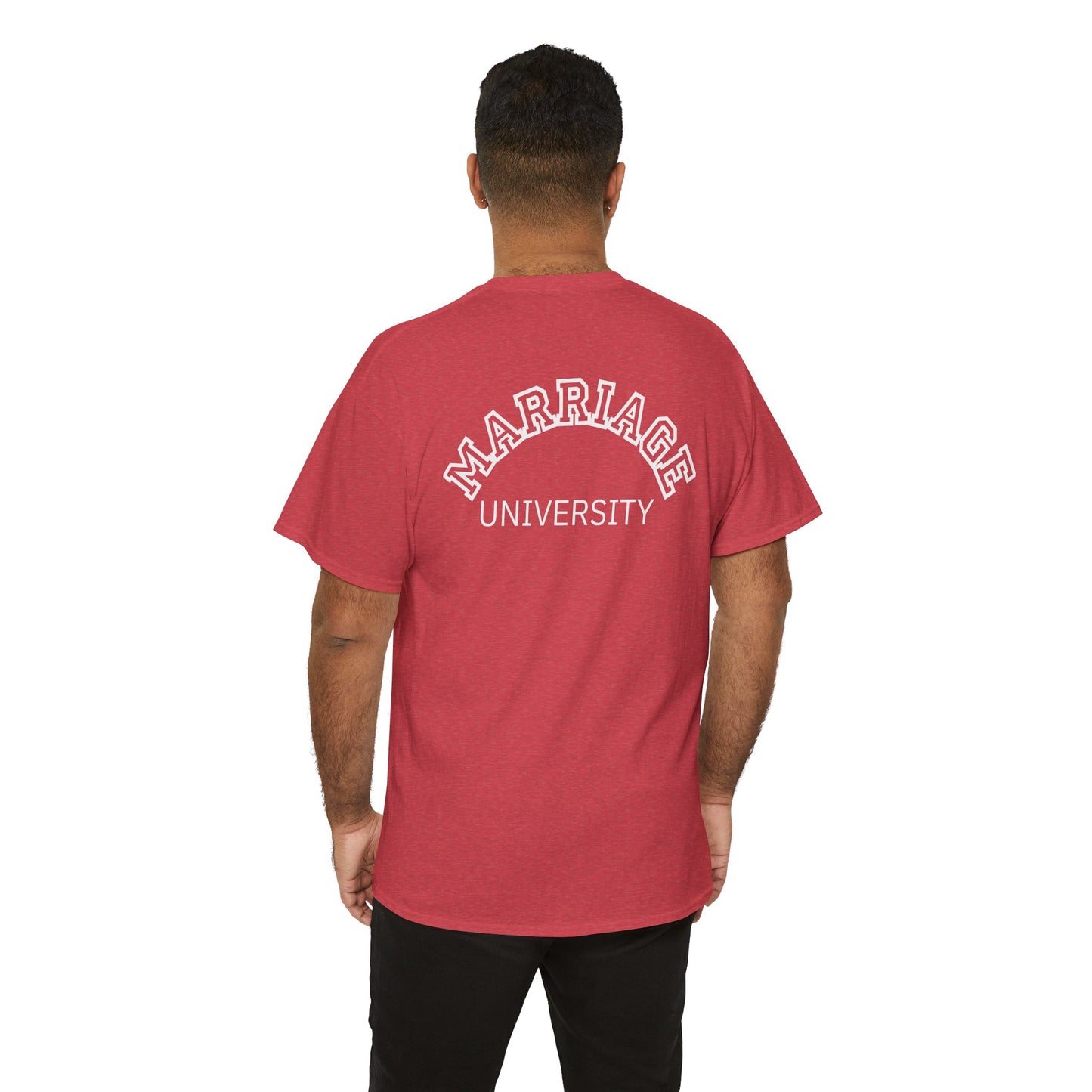 Marriage University Tee - Funny Unisex Cotton Shirt for Couples
