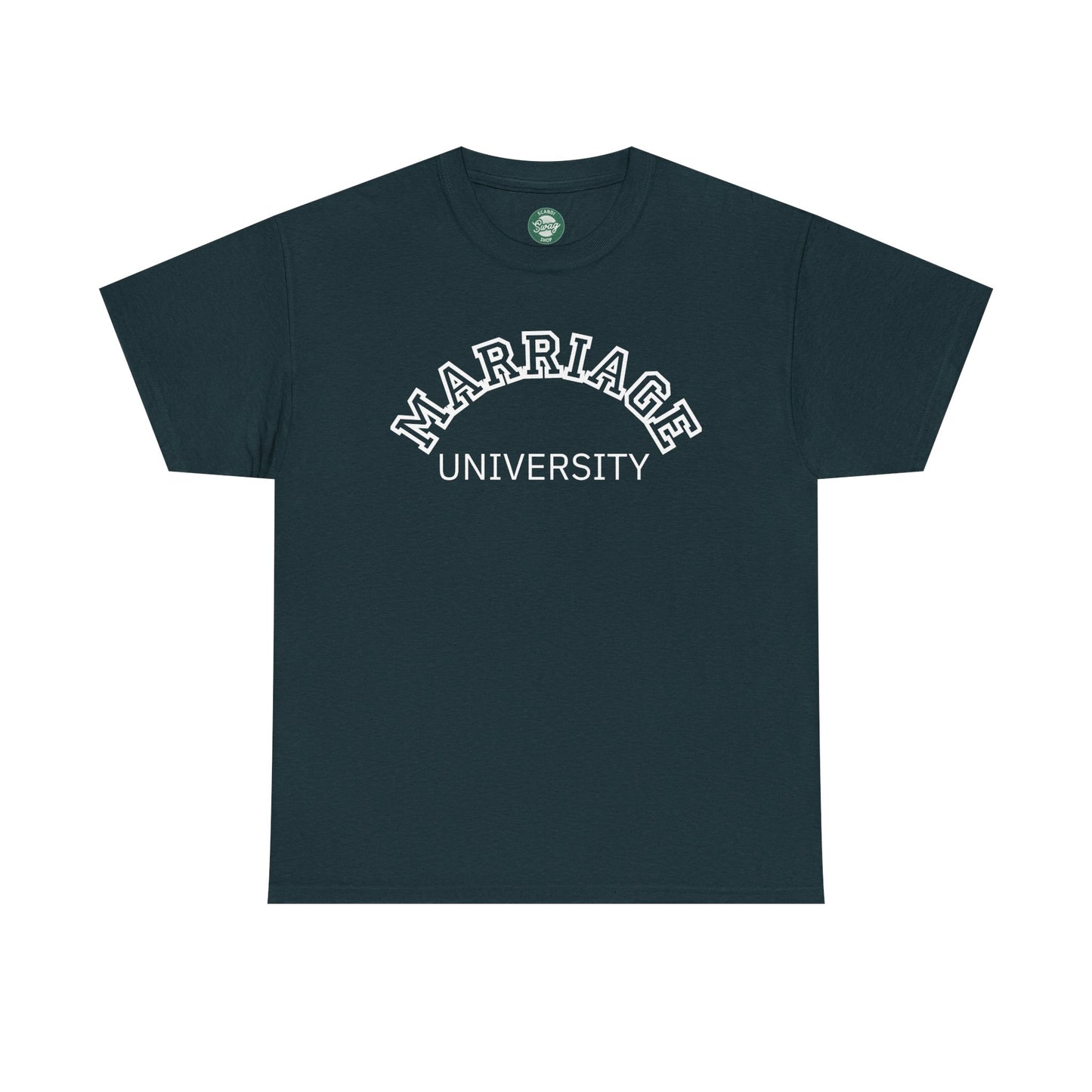 Marriage University Tee - Funny Unisex Cotton Shirt for Couples