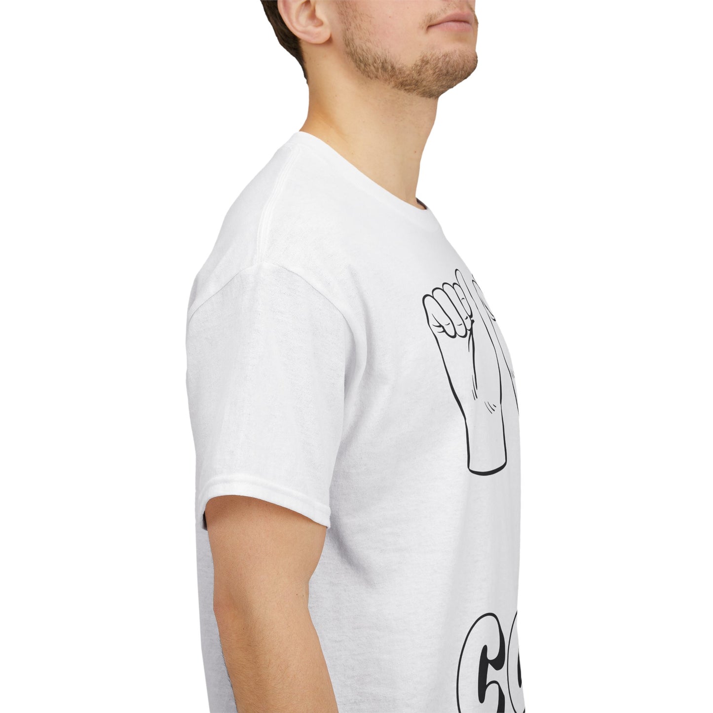 ASL Is Cool, Cool Sign Language Tee, Unisex Cotton Shirt, Gift for ASL Lovers, Fun Casual Wear, Communication Awareness