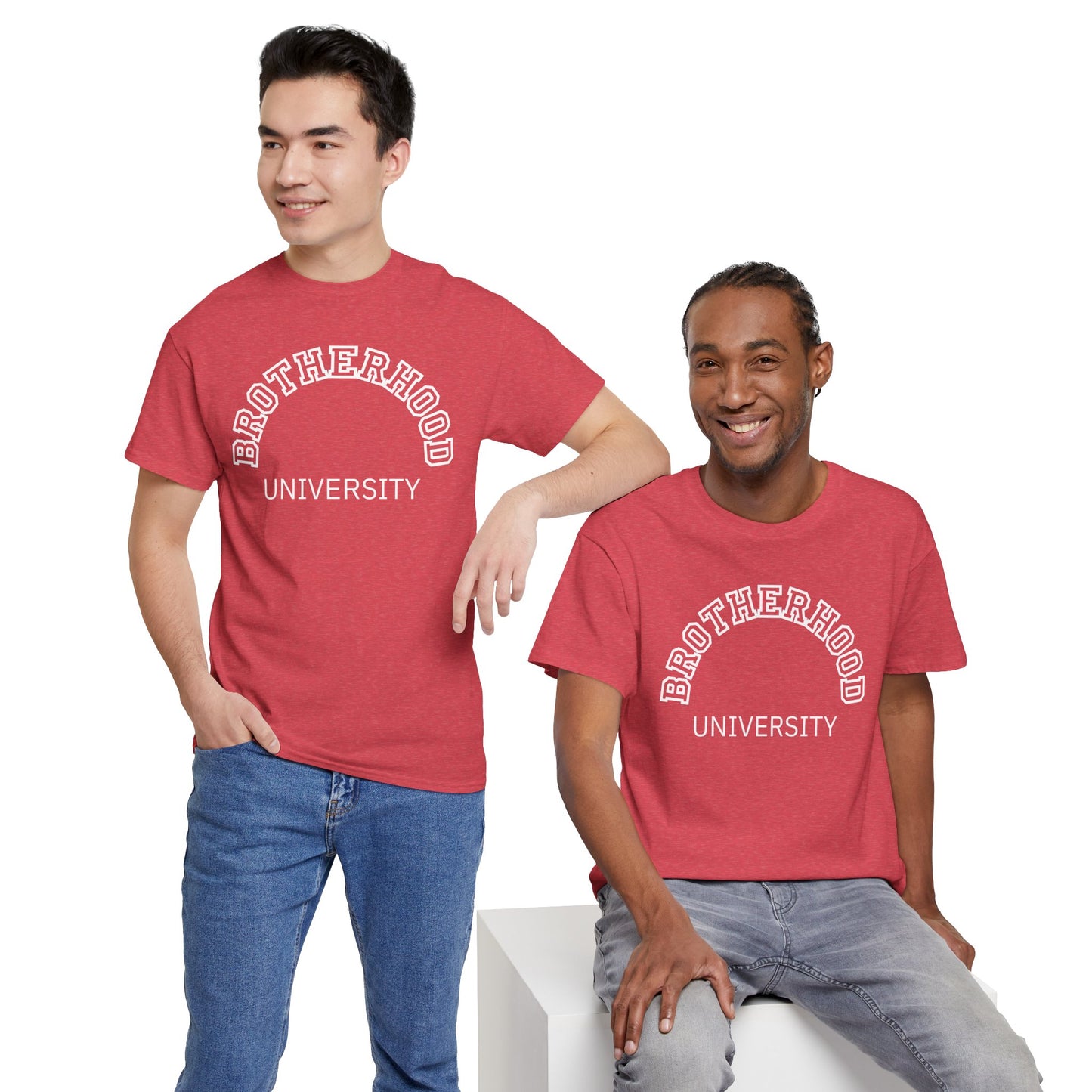 Brotherhood University Tee - Unique Gift for Brother & Pregnancy Announcement