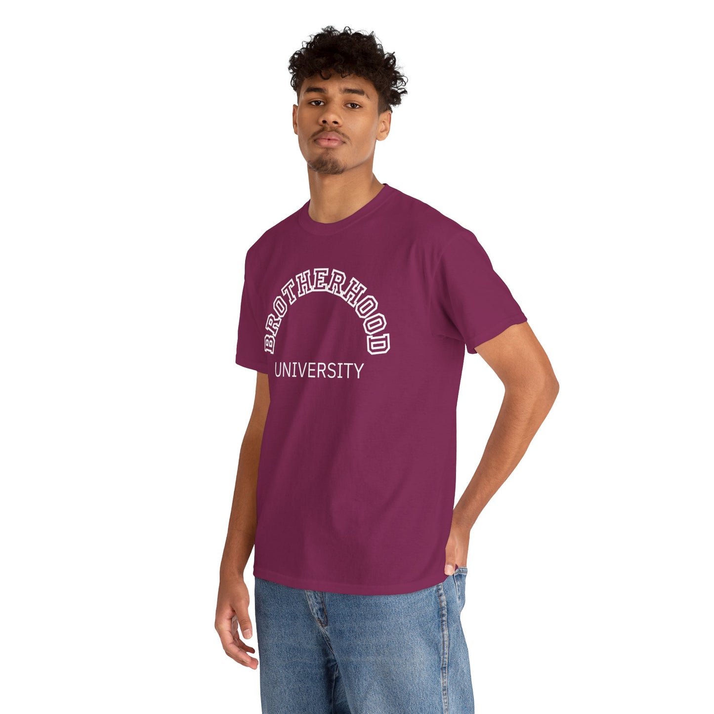 Brotherhood University Tee - Unique Gift for Brother & Pregnancy Announcement