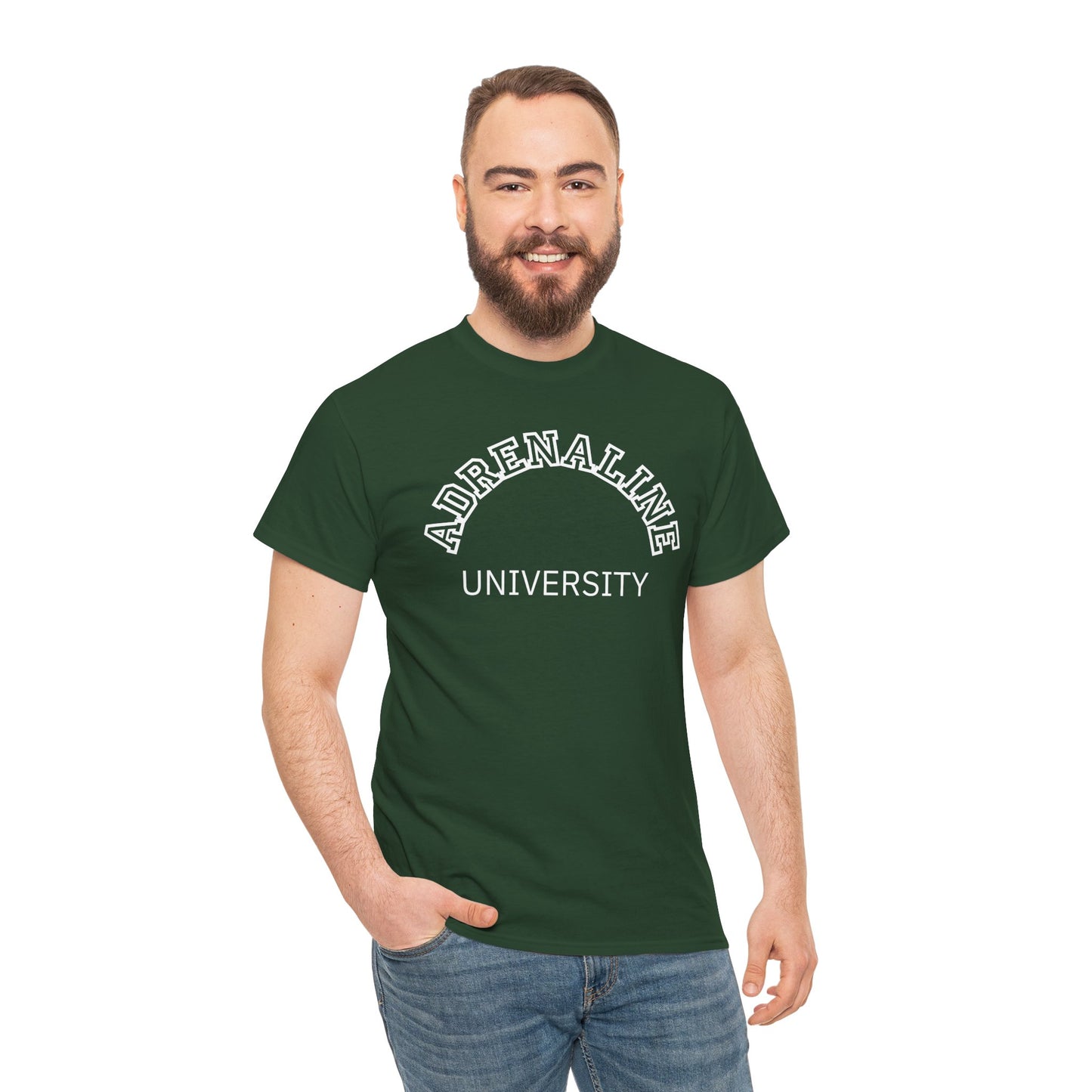 Adrenaline University Tee - Unisex T-Shirt for Adrenaline Seekers and Junkies