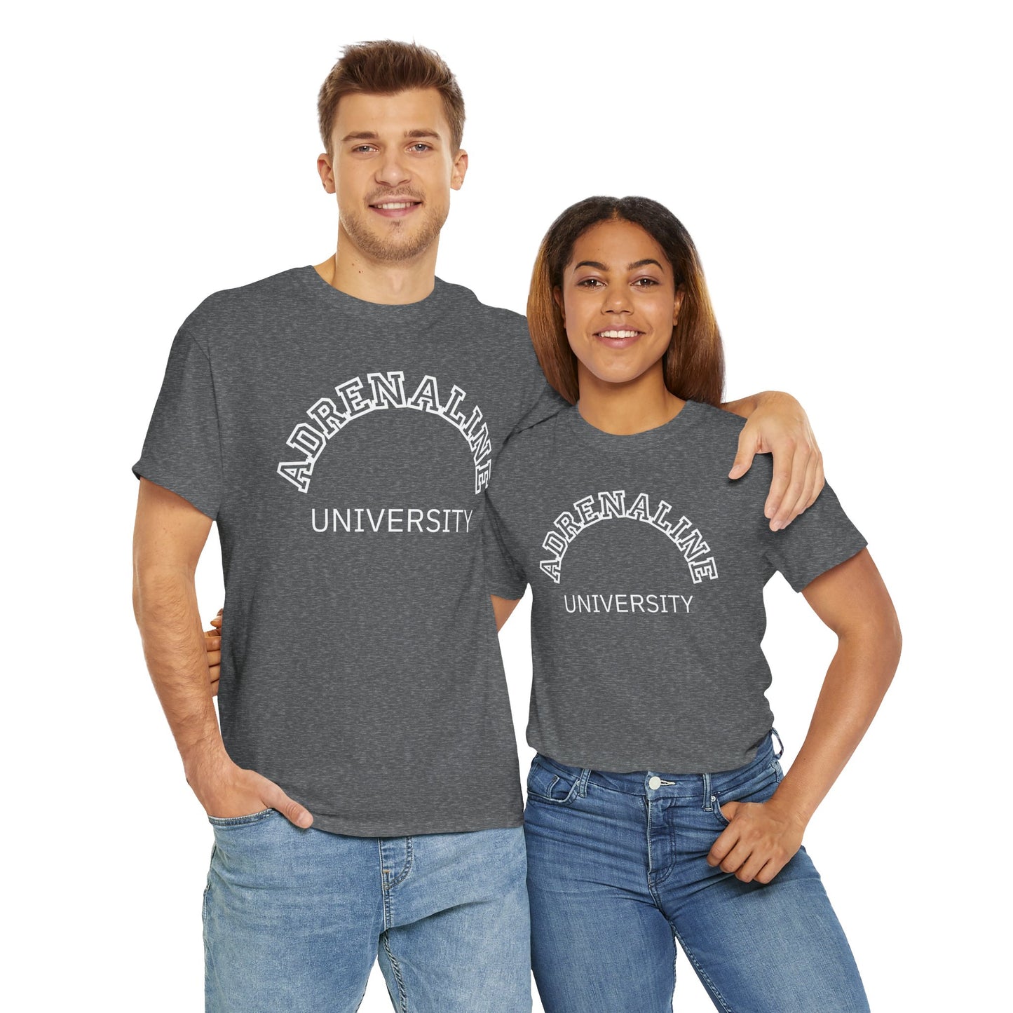 Adrenaline University Tee - Unisex T-Shirt for Adrenaline Seekers and Junkies