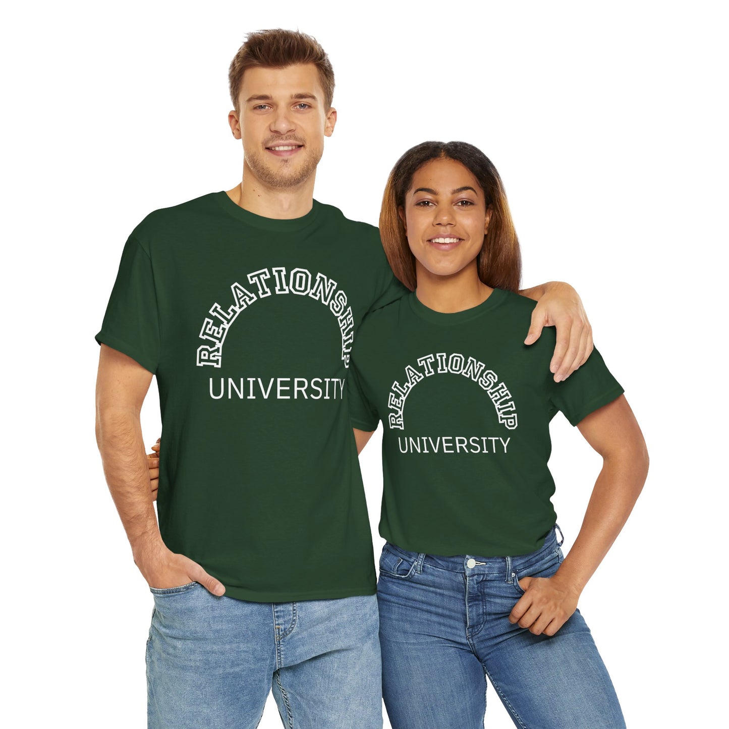 Relationship University Tee - Funny Unisex Cotton Shirt for Couples