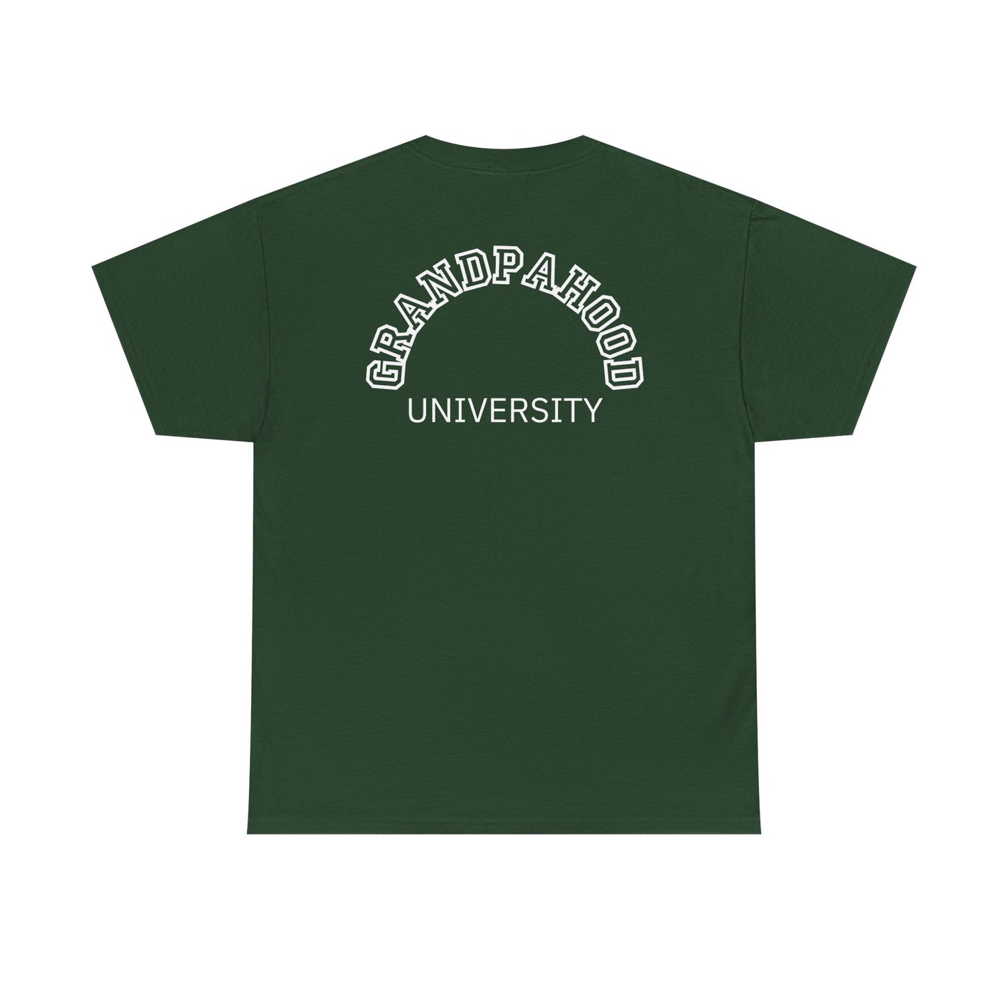 Grandpahood University T-Shirt Gift Announcement Pregnancy Grandpa Tee