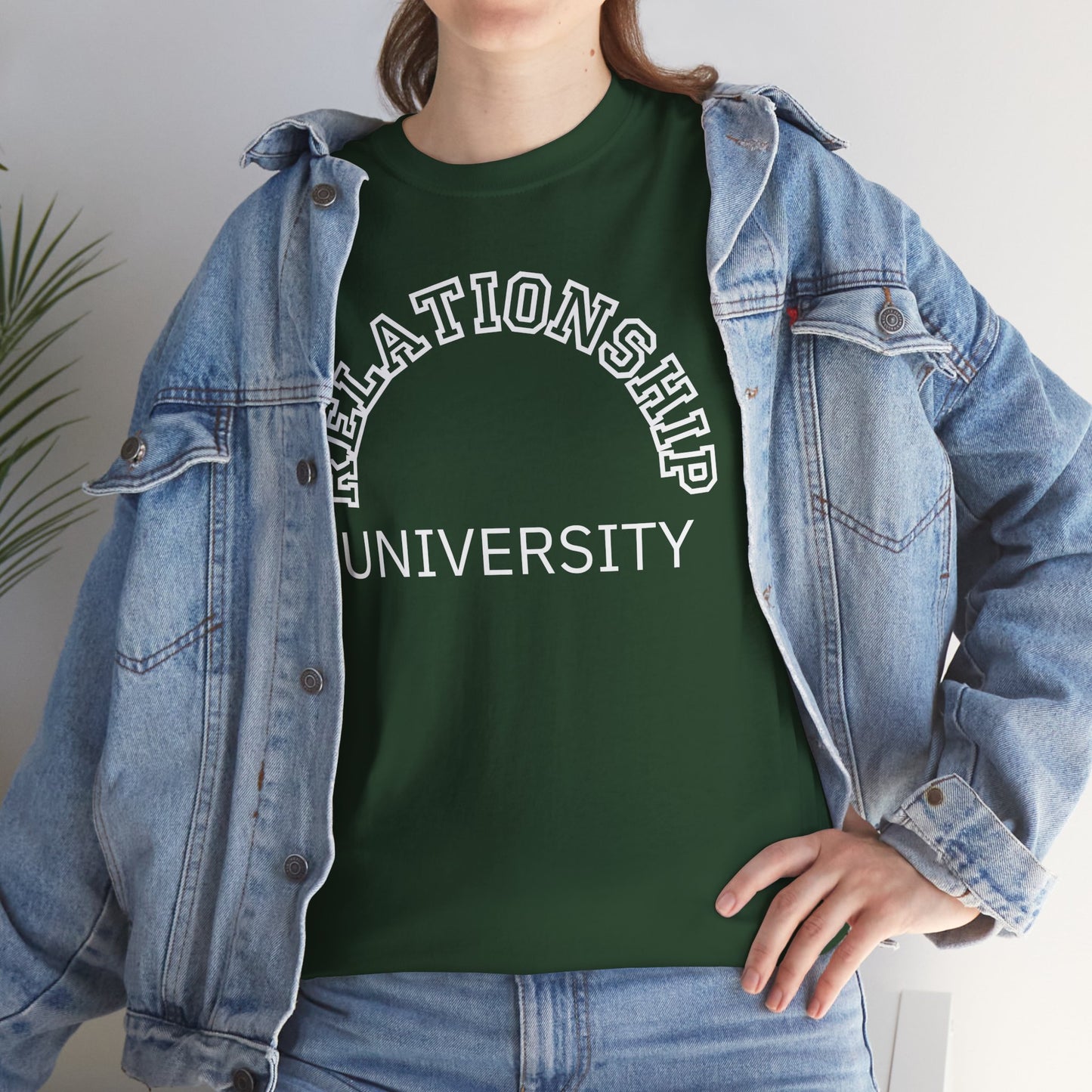 Relationship University Tee - Funny Unisex Cotton Shirt for Couples