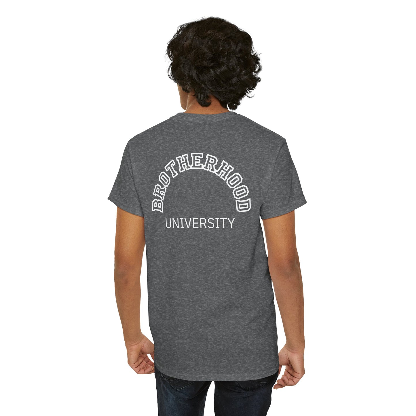 Brotherhood University Tee - Unique Gift for Brother & Pregnancy Announcement