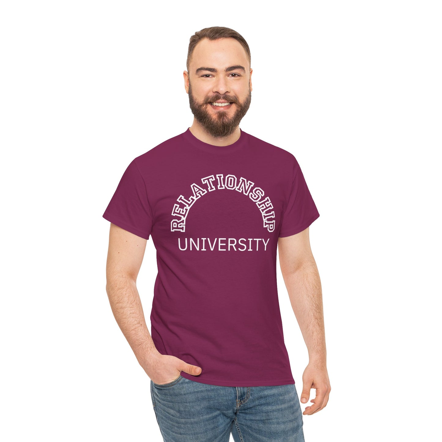 Relationship University Tee - Funny Unisex Cotton Shirt for Couples