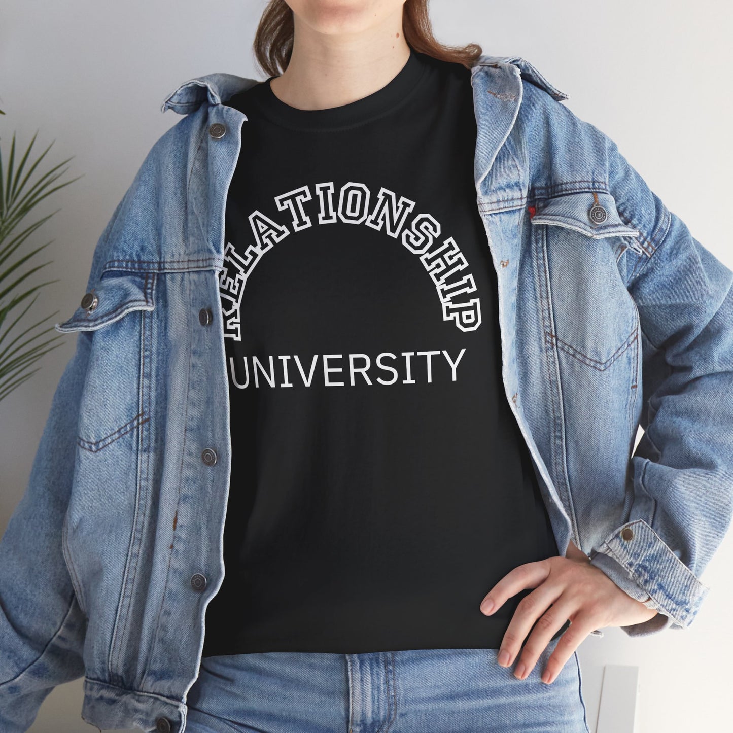 Relationship University Tee - Funny Unisex Cotton Shirt for Couples