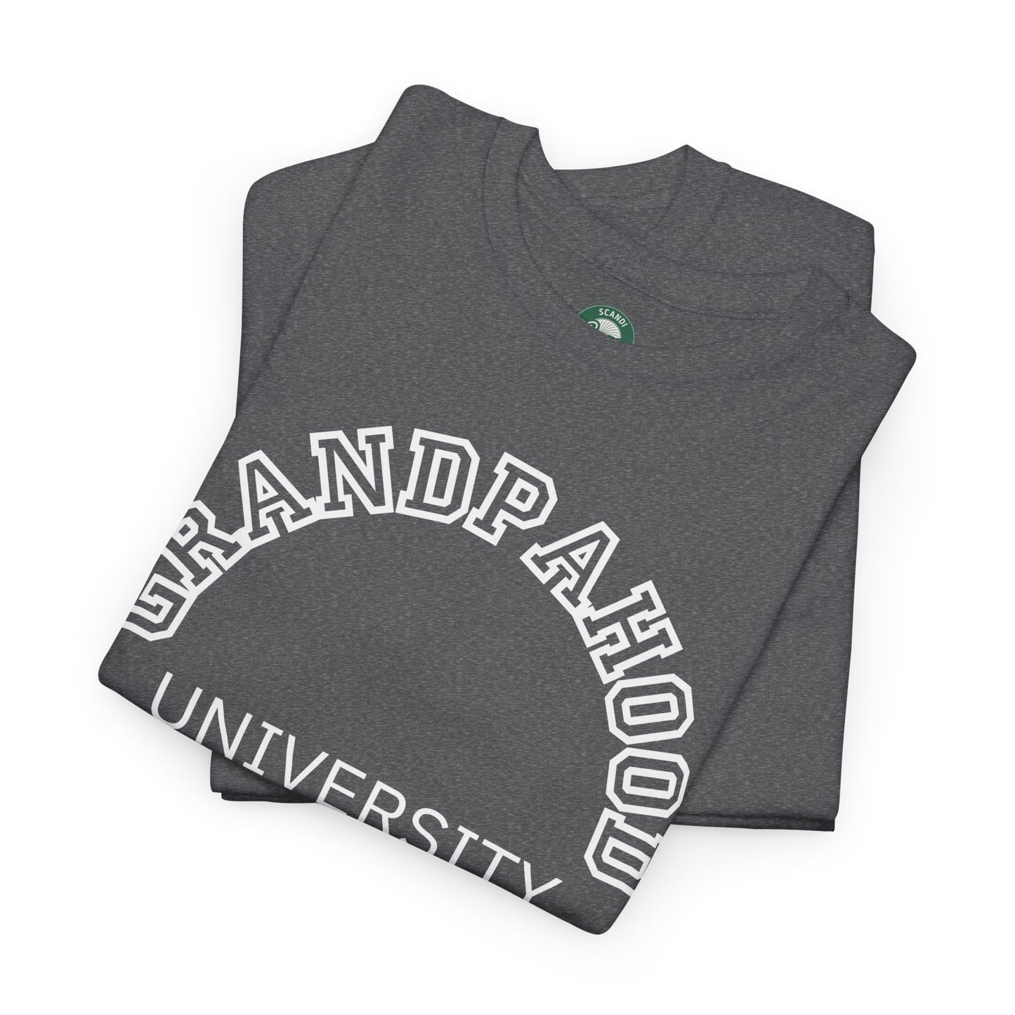 Grandpahood University T-Shirt Gift Announcement Pregnancy Grandpa Tee