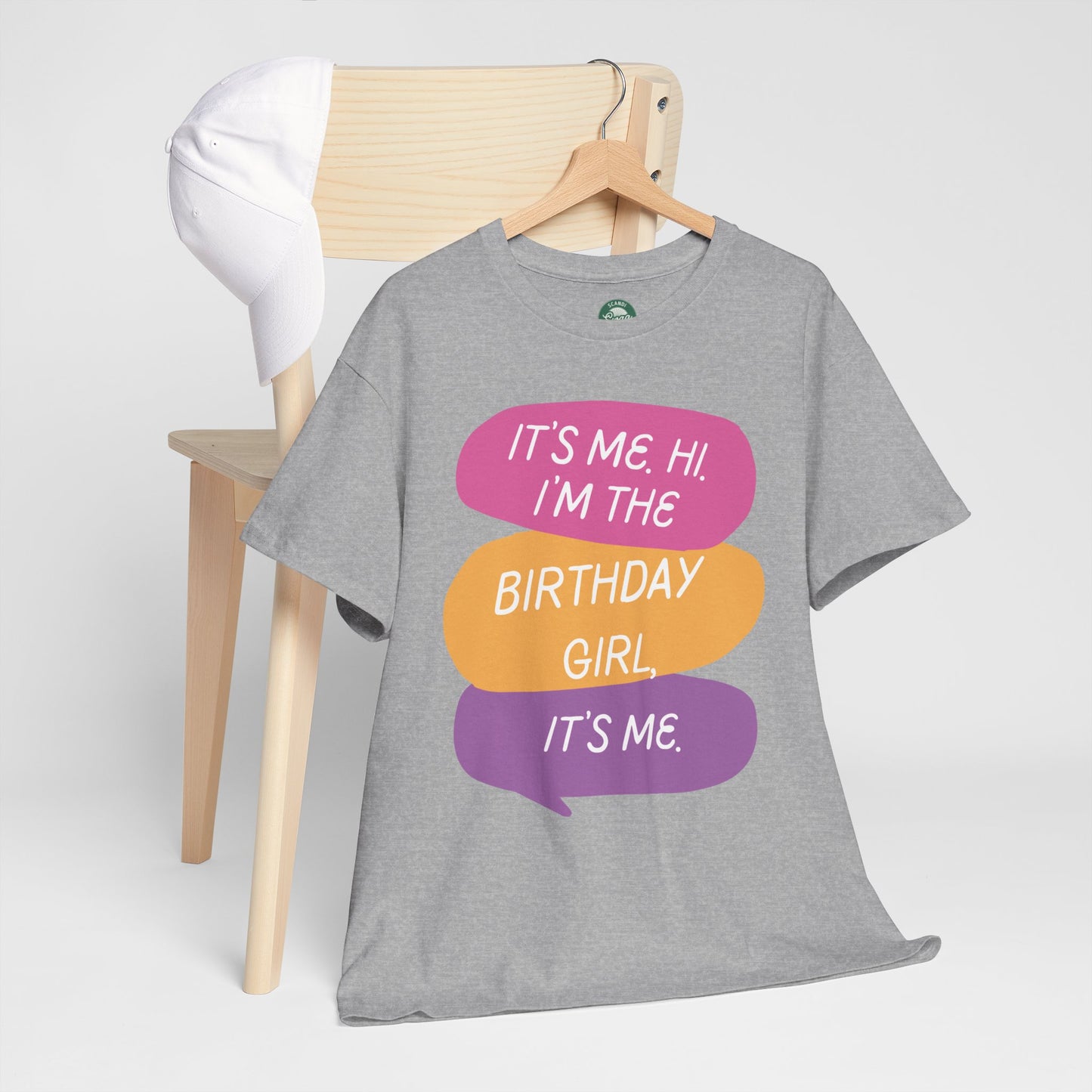 Birthday Girl Unisex Tee - It's Me Hi I'm the Birthday Girl, It's Me Funny T-Shirt