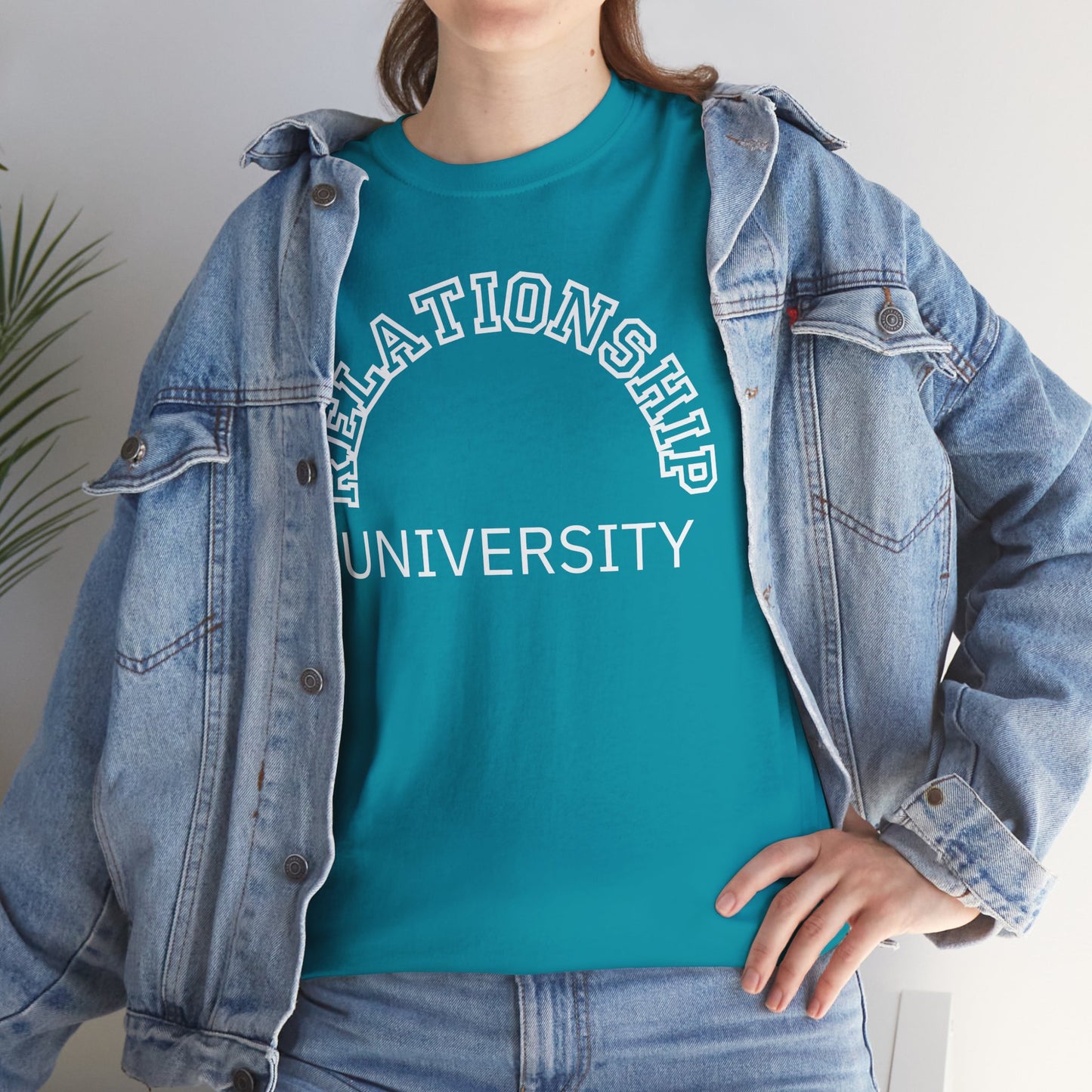 Relationship University Tee - Funny Unisex Cotton Shirt for Couples