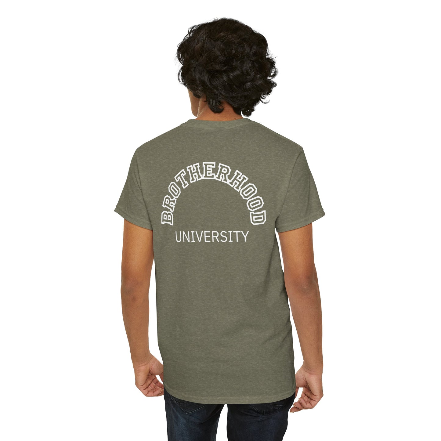 Brotherhood University Tee - Unique Gift for Brother & Pregnancy Announcement