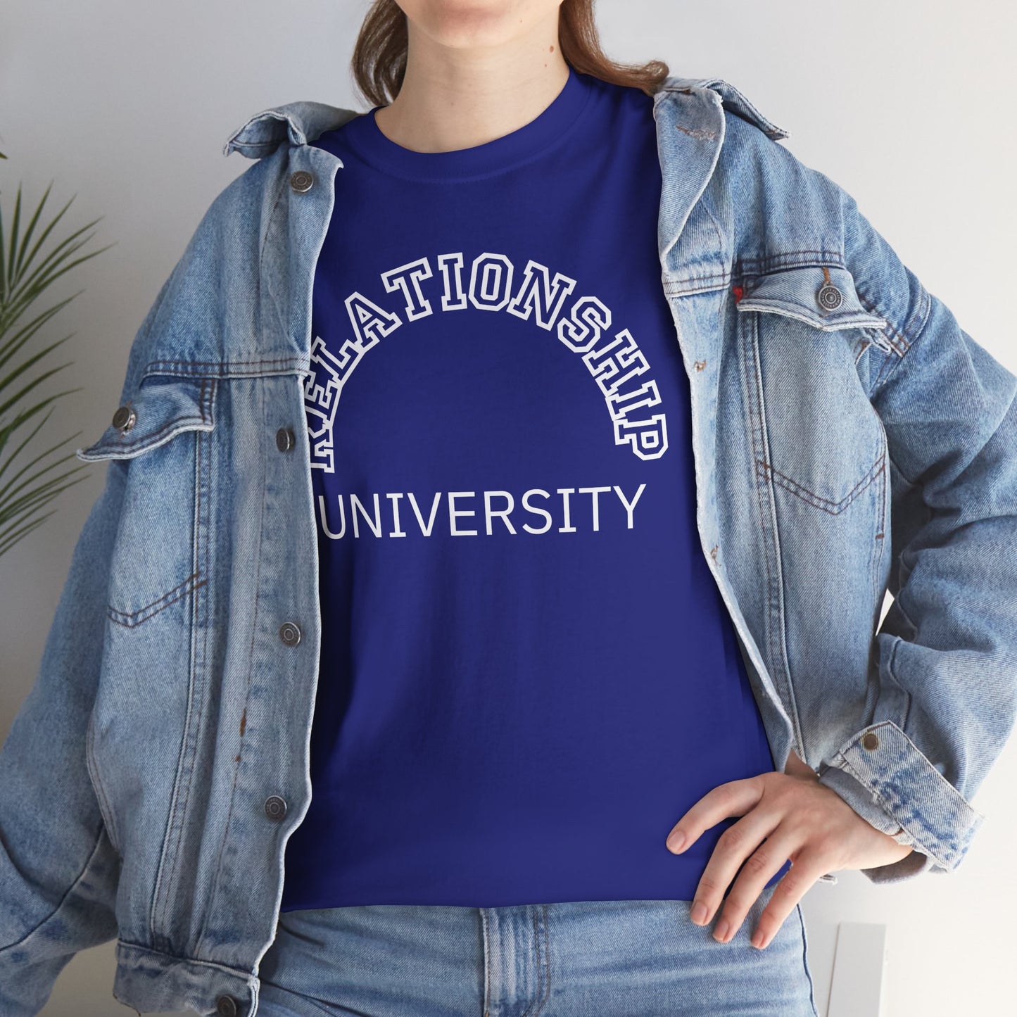 Relationship University Tee - Funny Unisex Cotton Shirt for Couples