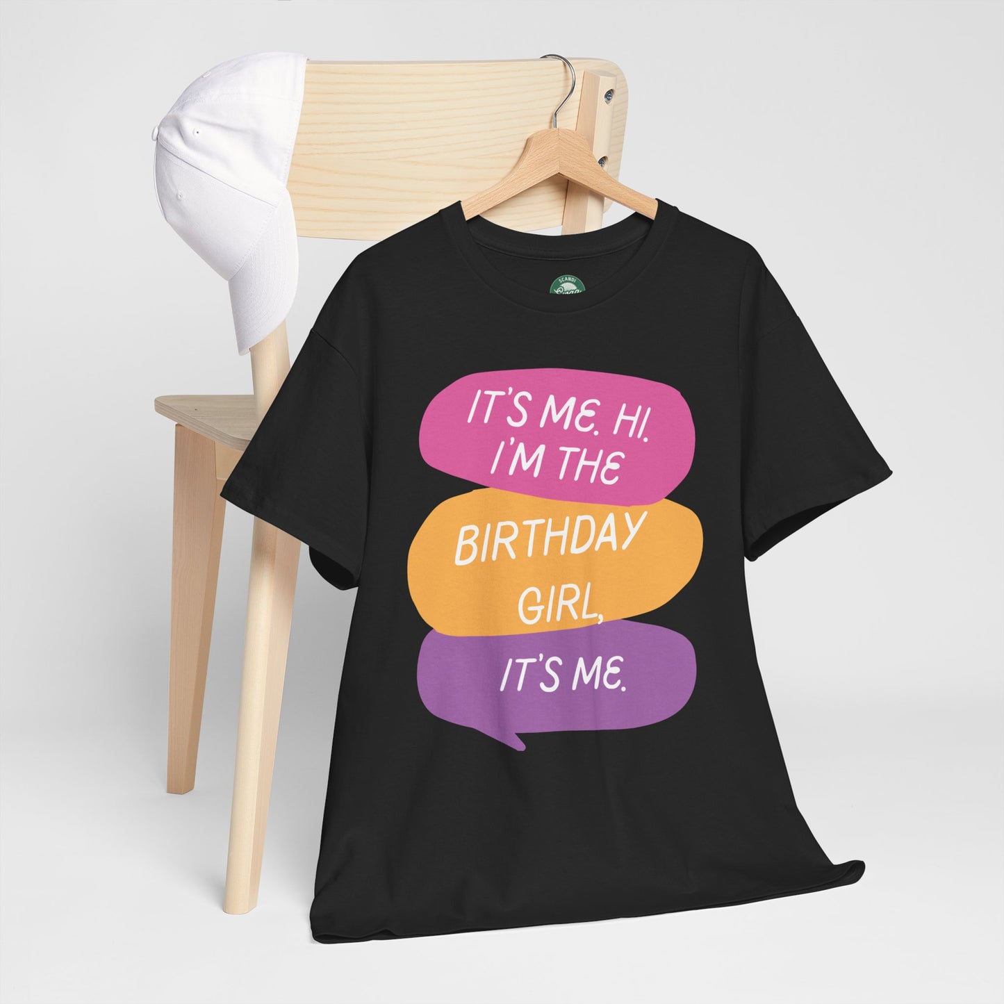 Birthday Girl Unisex Tee - It's Me Hi I'm the Birthday Girl, It's Me Funny T-Shirt