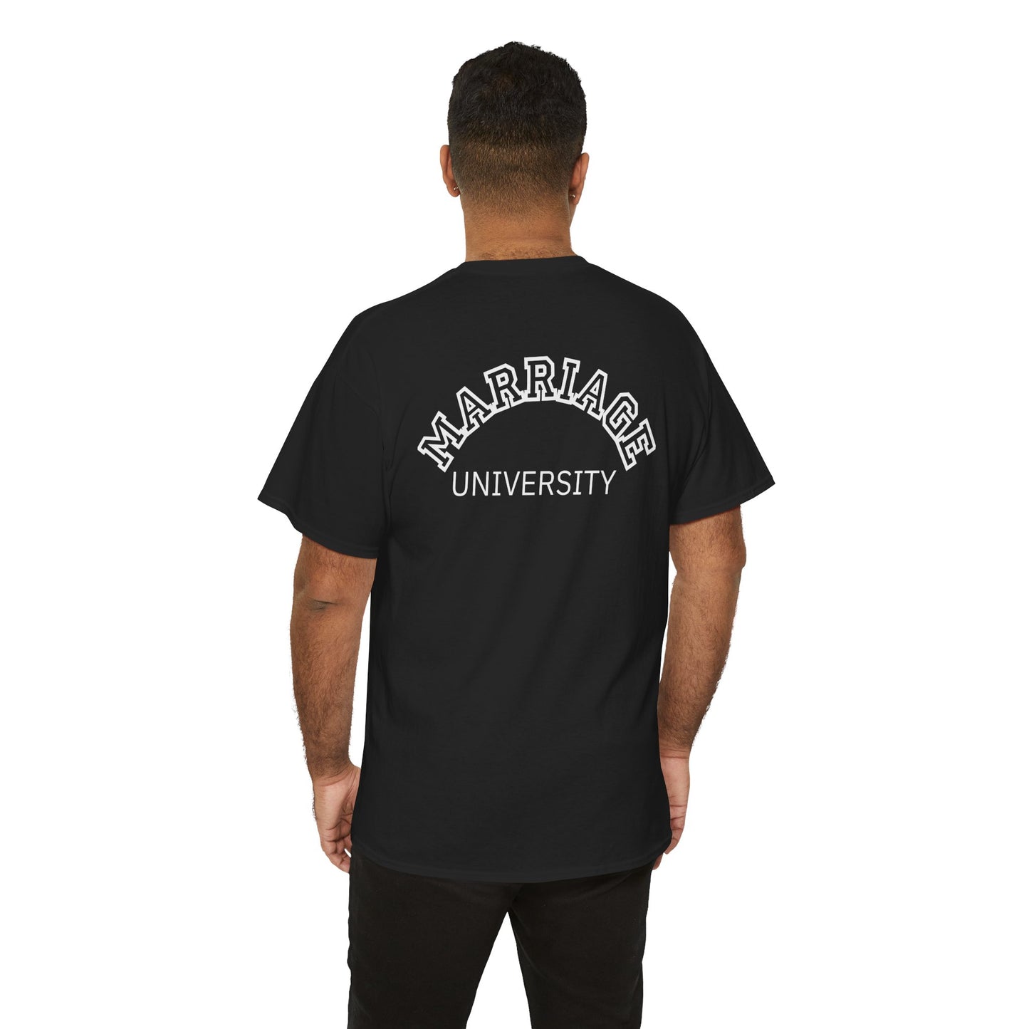 Marriage University Tee - Funny Unisex Cotton Shirt for Couples